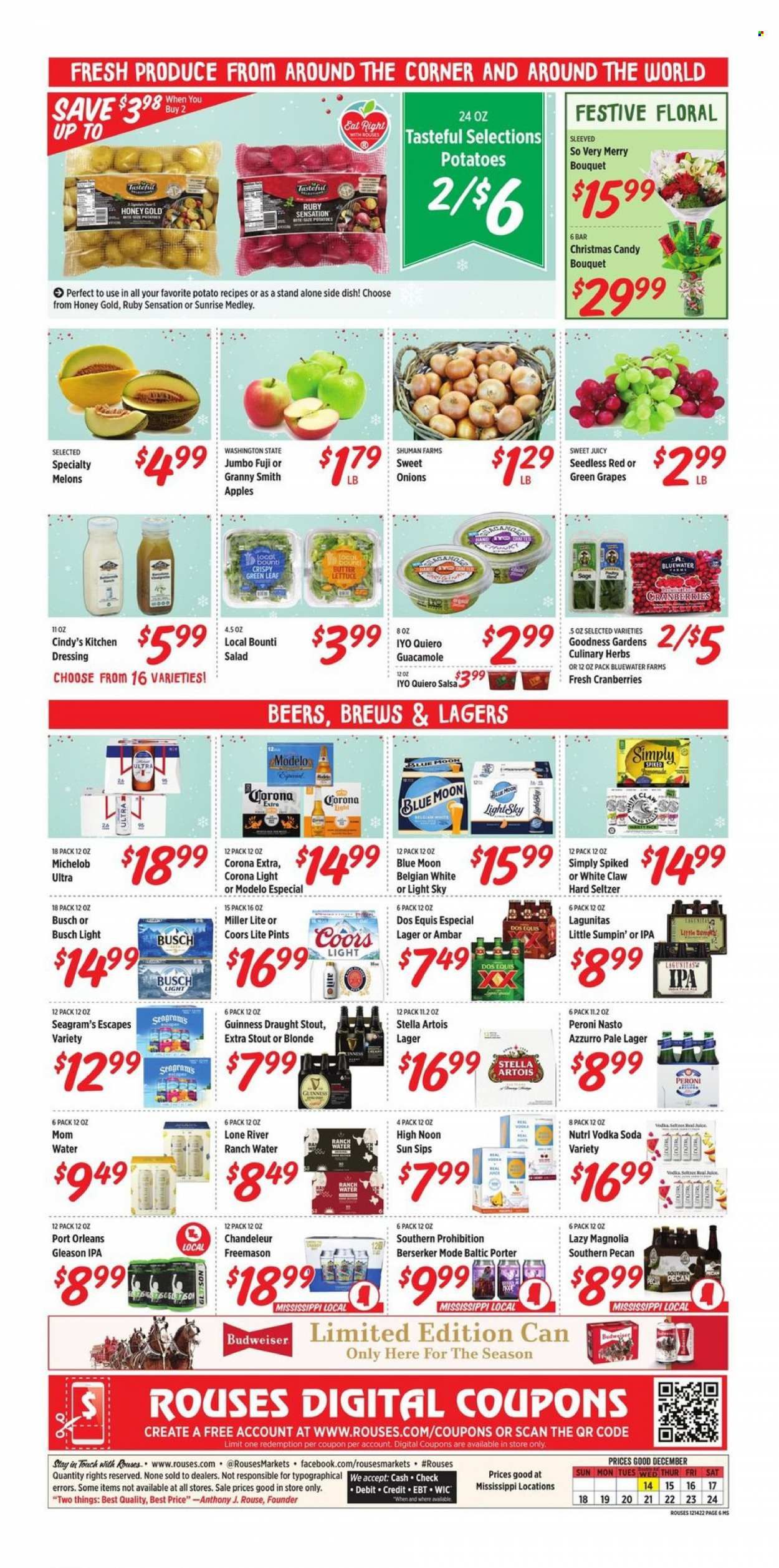 Rouses Markets (MS) Weekly Ad Flyer Specials December 14 to December 24, 2022