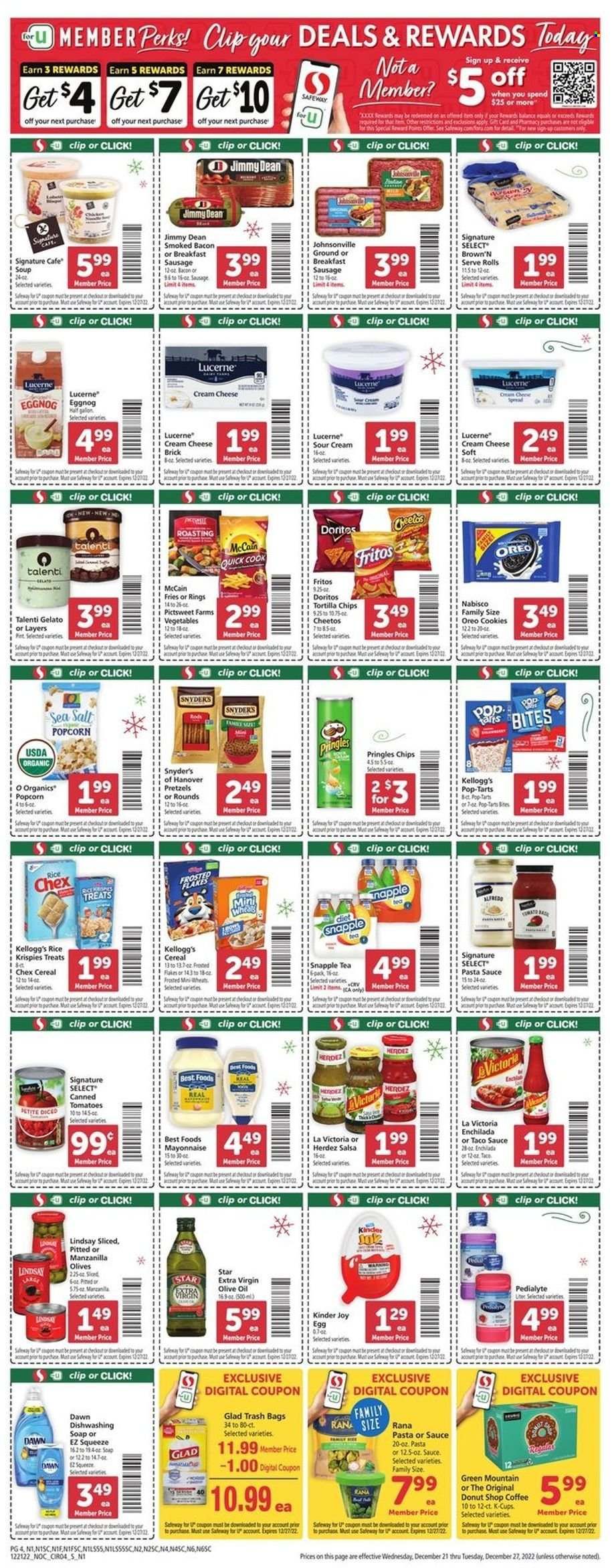 Safeway (CA, HI, OR, WA) Weekly Ad Flyer Specials December 21 to December 27, 2022