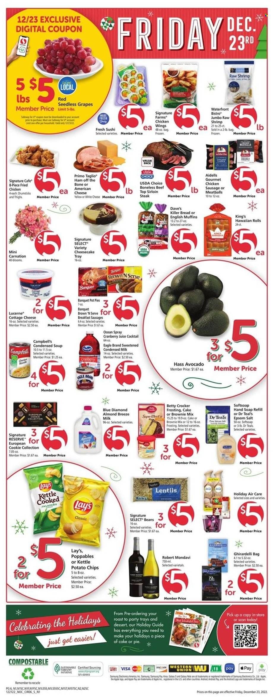 Safeway (CA, HI, OR, WA) Weekly Ad Flyer Specials December 21 to December 27, 2022
