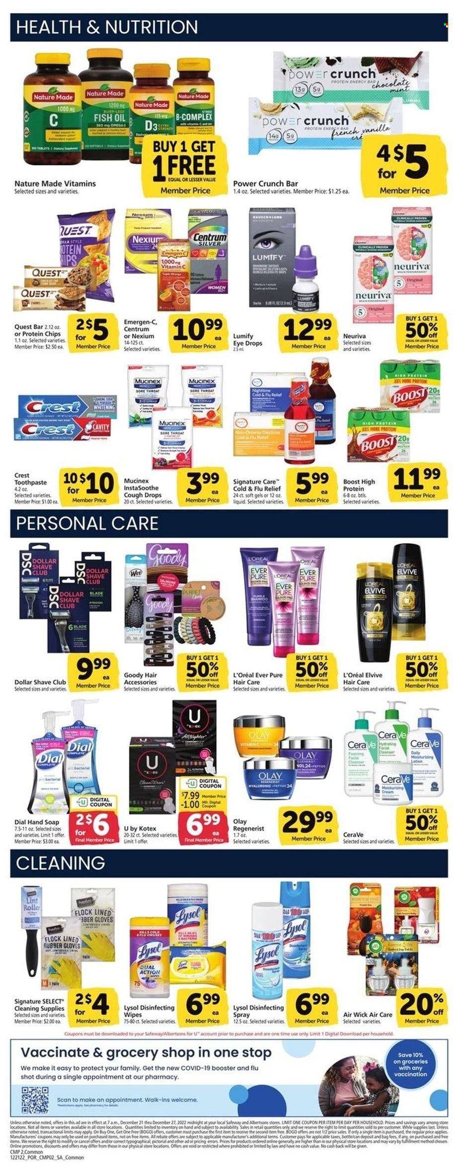 Safeway (OR) Weekly Ad Flyer Specials December 21 to December 27, 2022