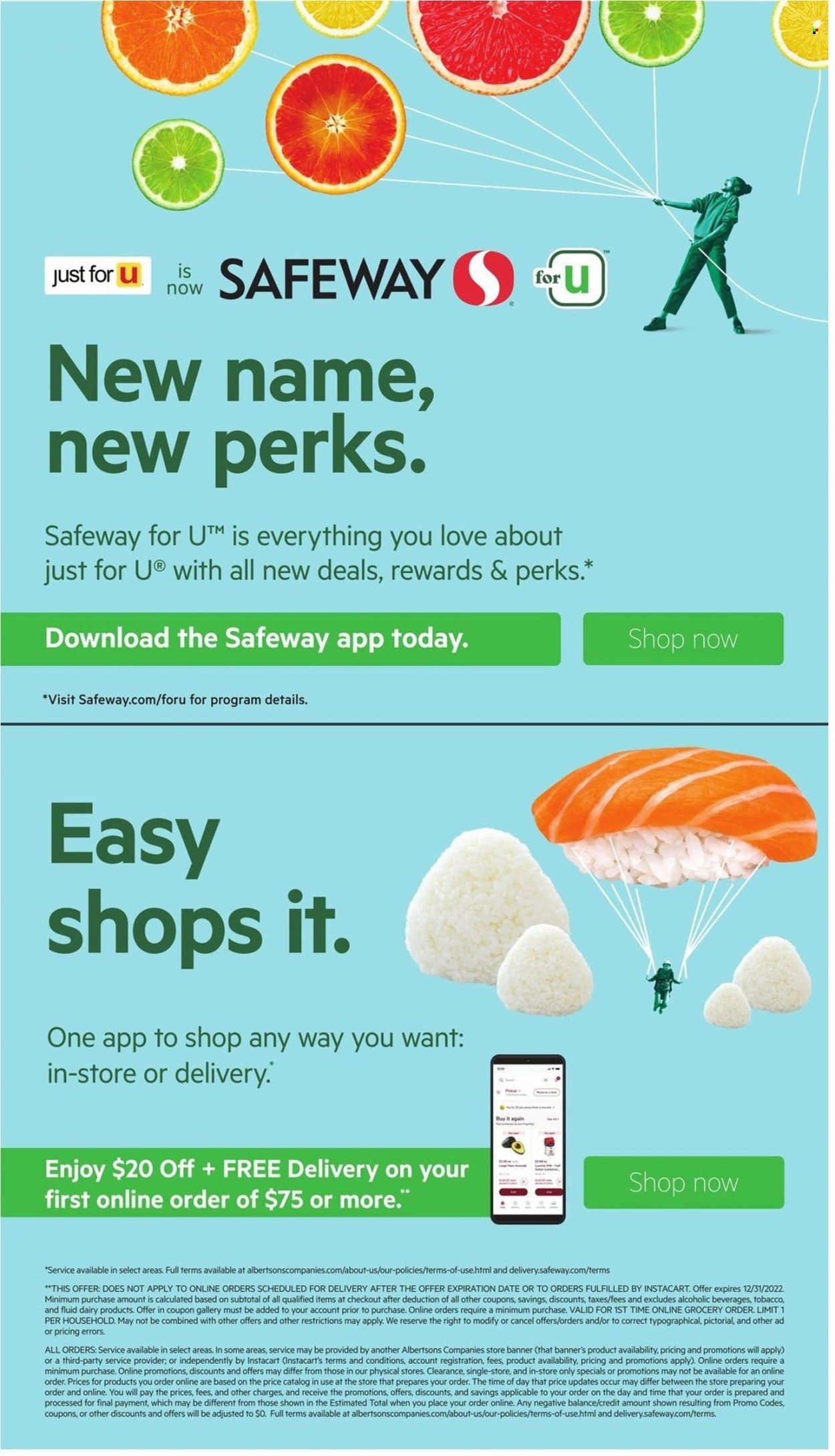 Safeway (OR) Weekly Ad Flyer Specials December 21 to December 27, 2022