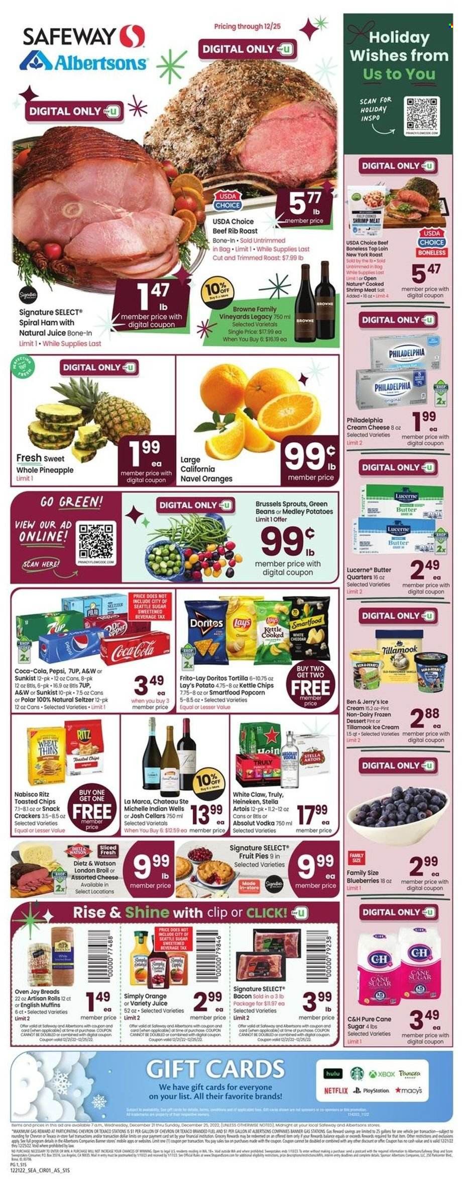 Safeway (WA) Weekly Ad Flyer Specials December 21 to December 25, 2022