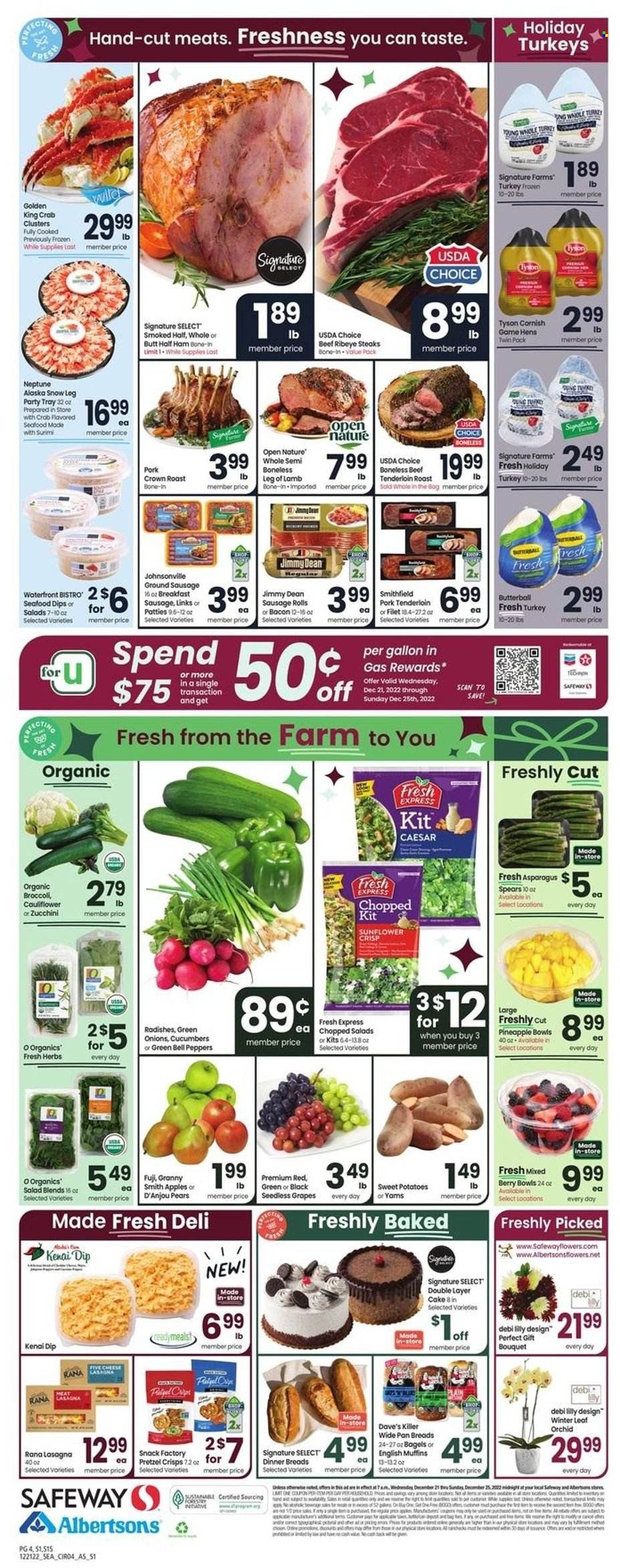 Safeway (WA) Weekly Ad Flyer Specials December 21 to December 25, 2022