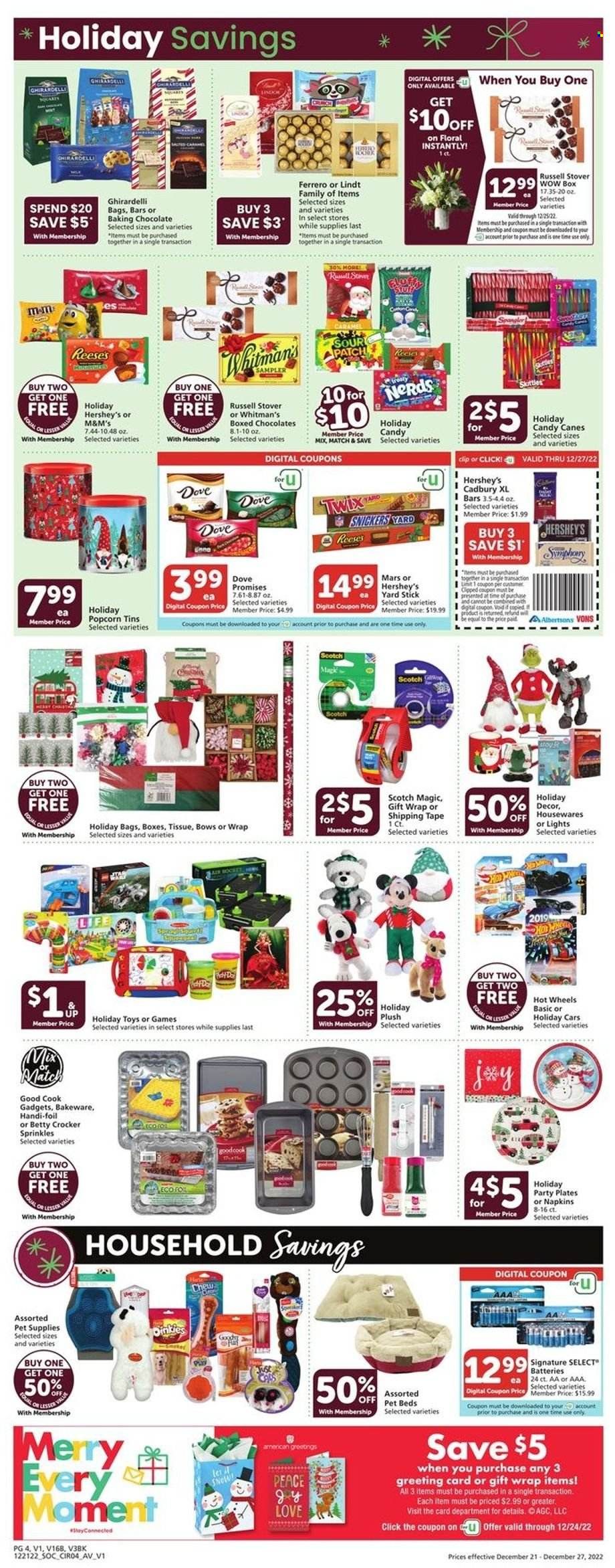 Vons (CA) Weekly Ad Flyer Specials December 21 to December 27, 2022