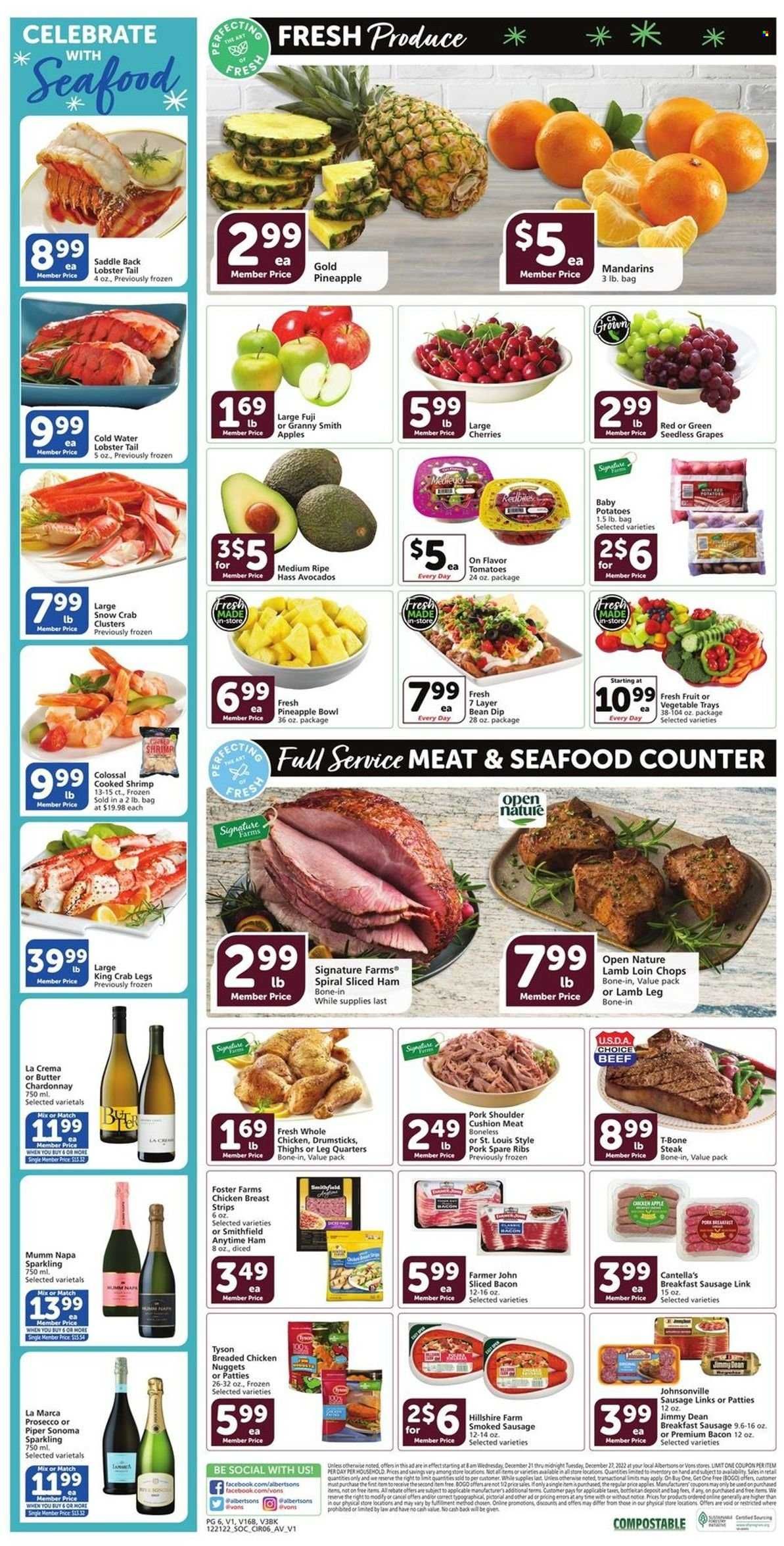 Vons (CA) Weekly Ad Flyer Specials December 21 to December 27, 2022