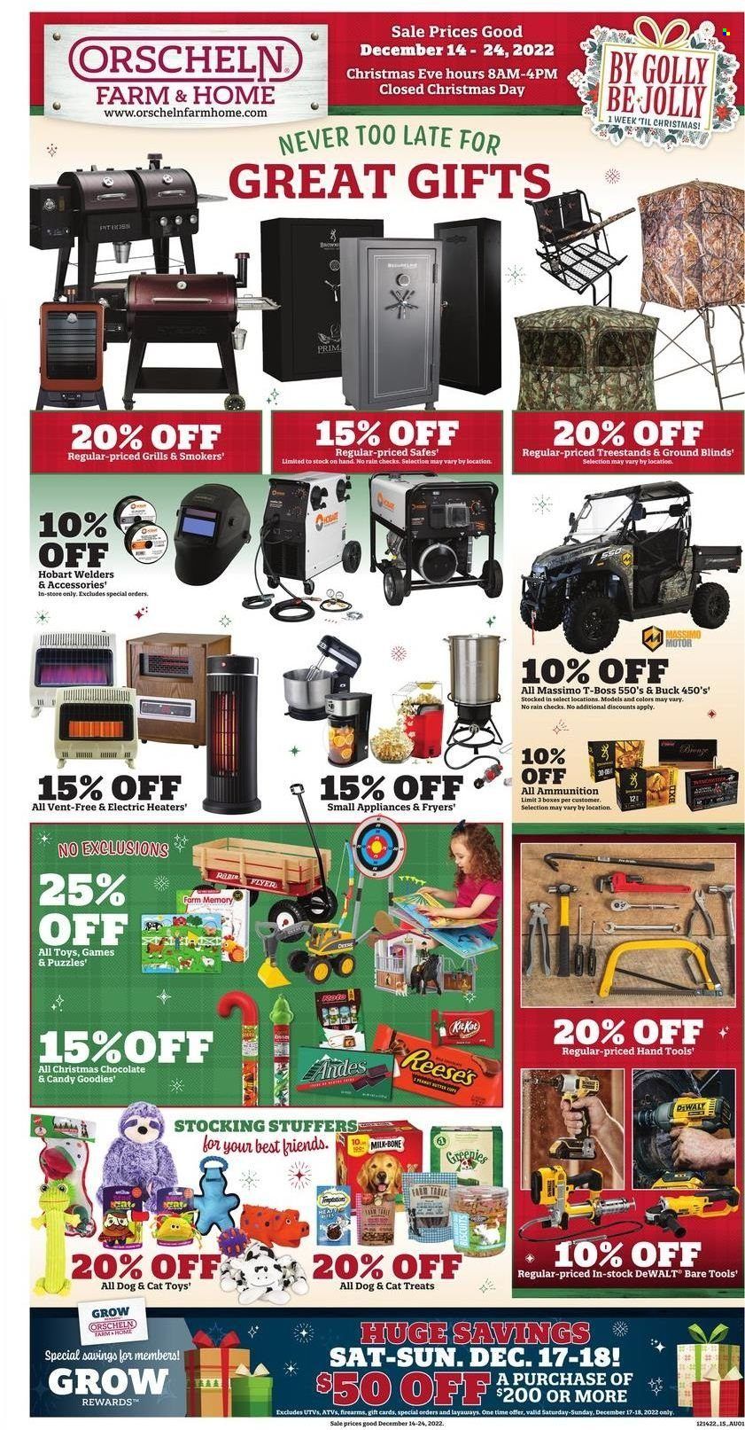 Orscheln Farm and Home (IA, IN, KS, MO, NE, OK) Weekly Ad Flyer Specials December 14 to December 24, 2022