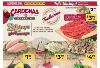 Cardenas (CA, NV) Weekly Ad Flyer Specials December 21 to December 27, 2022