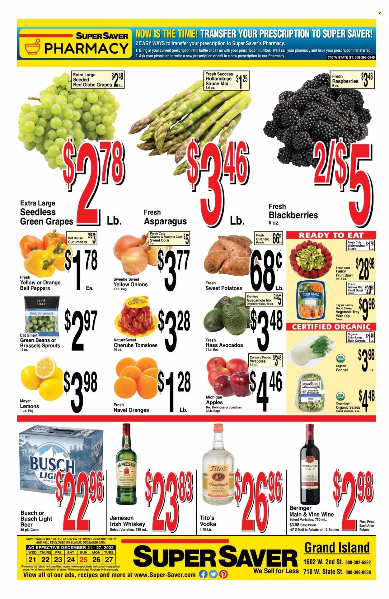 Super Saver Weekly Ad Flyer Specials December 21 to December 27, 2022