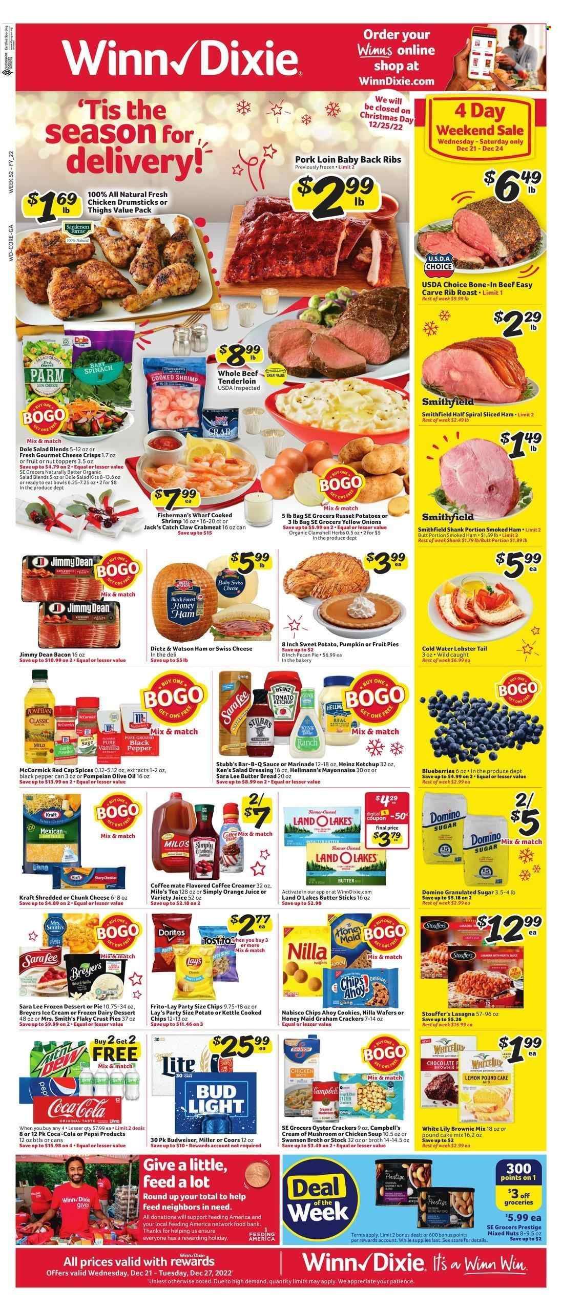 Winn Dixie (GA) Weekly Ad Flyer Specials December 21 to December 27, 2022