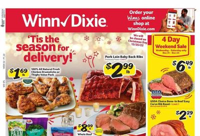Winn Dixie (FL) Weekly Ad Flyer Specials December 21 to December 27, 2022