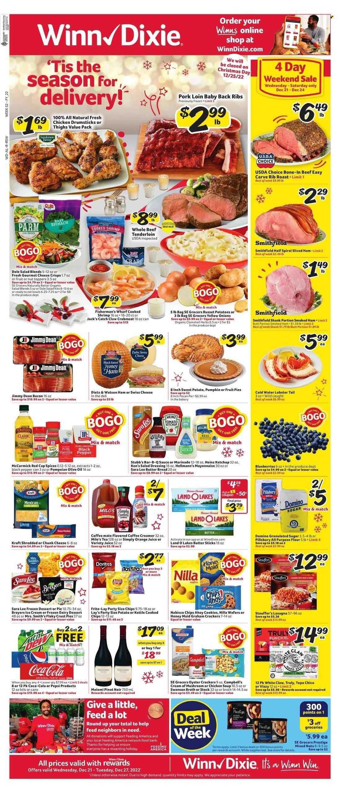 Winn Dixie (AL) Weekly Ad Flyer Specials December 21 to December 27, 2022