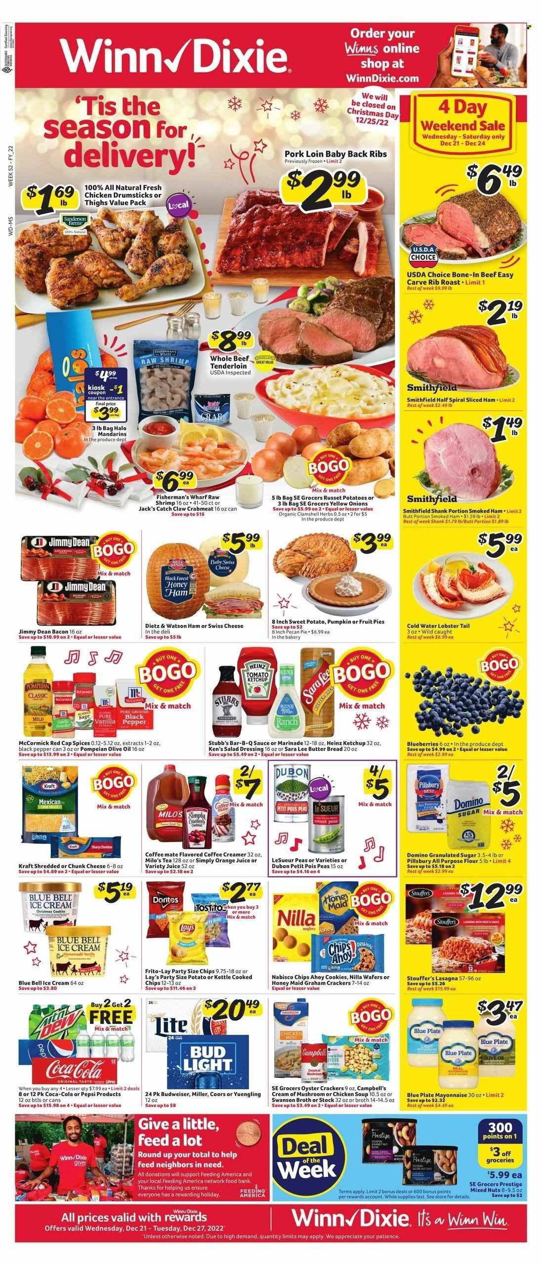 Winn Dixie (MS) Weekly Ad Flyer Specials December 21 to December 27, 2022