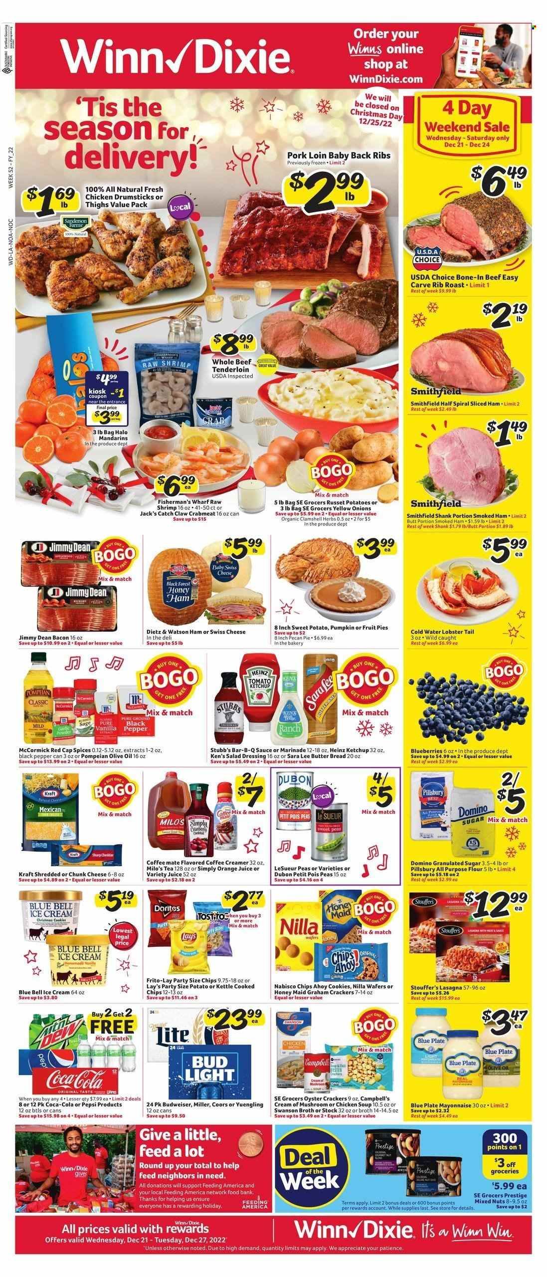 Winn Dixie (LA) Weekly Ad Flyer Specials December 21 to December 27, 2022
