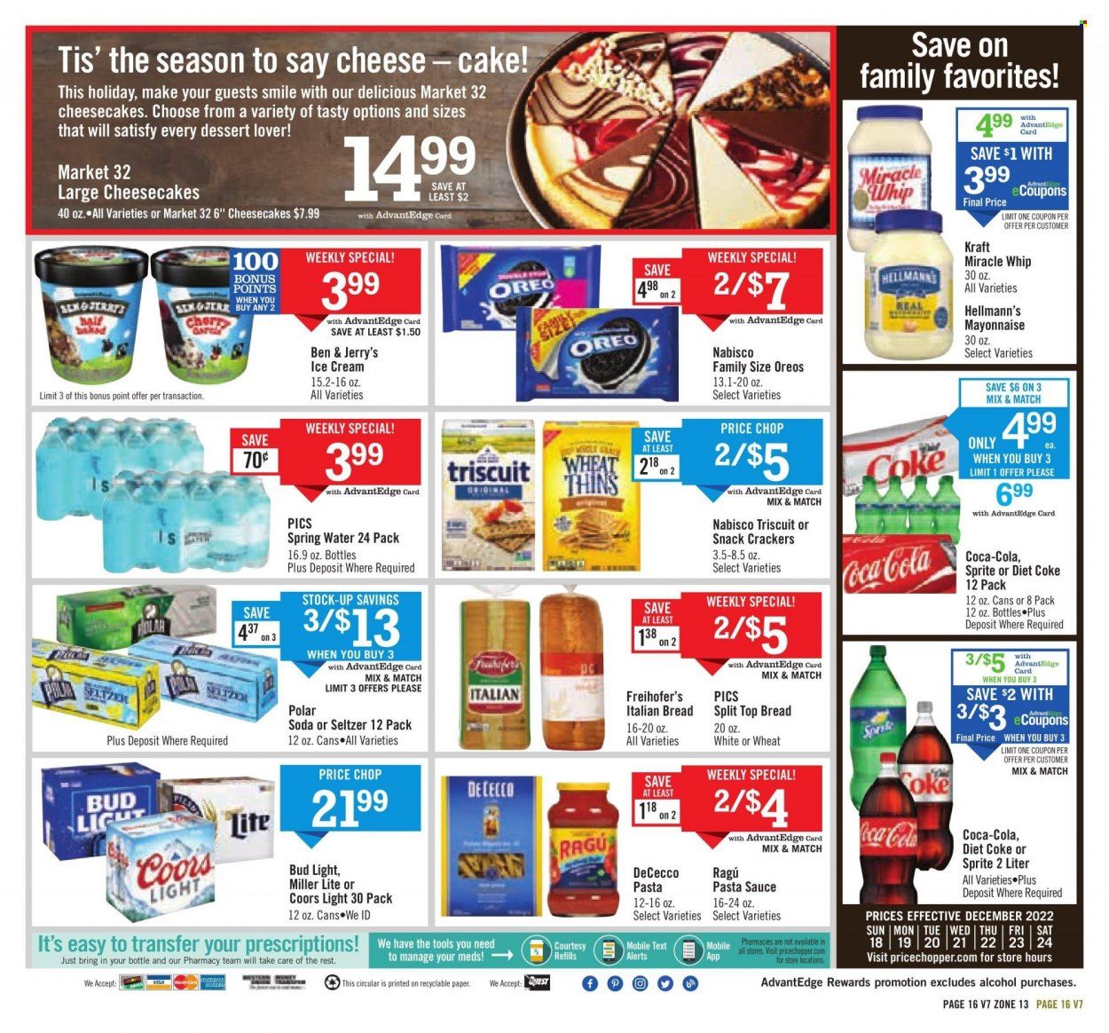 Price Chopper (NH) Weekly Ad Flyer Specials December 18 to December 24, 2022