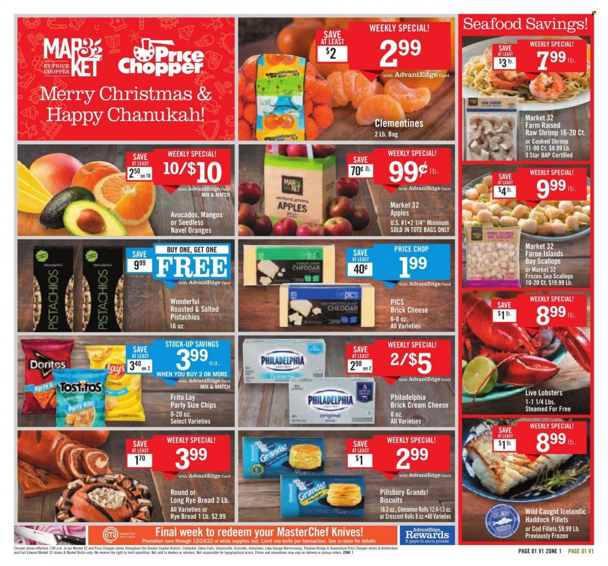 Price Chopper (NY) Weekly Ad Flyer Specials December 18 to December 24, 2022