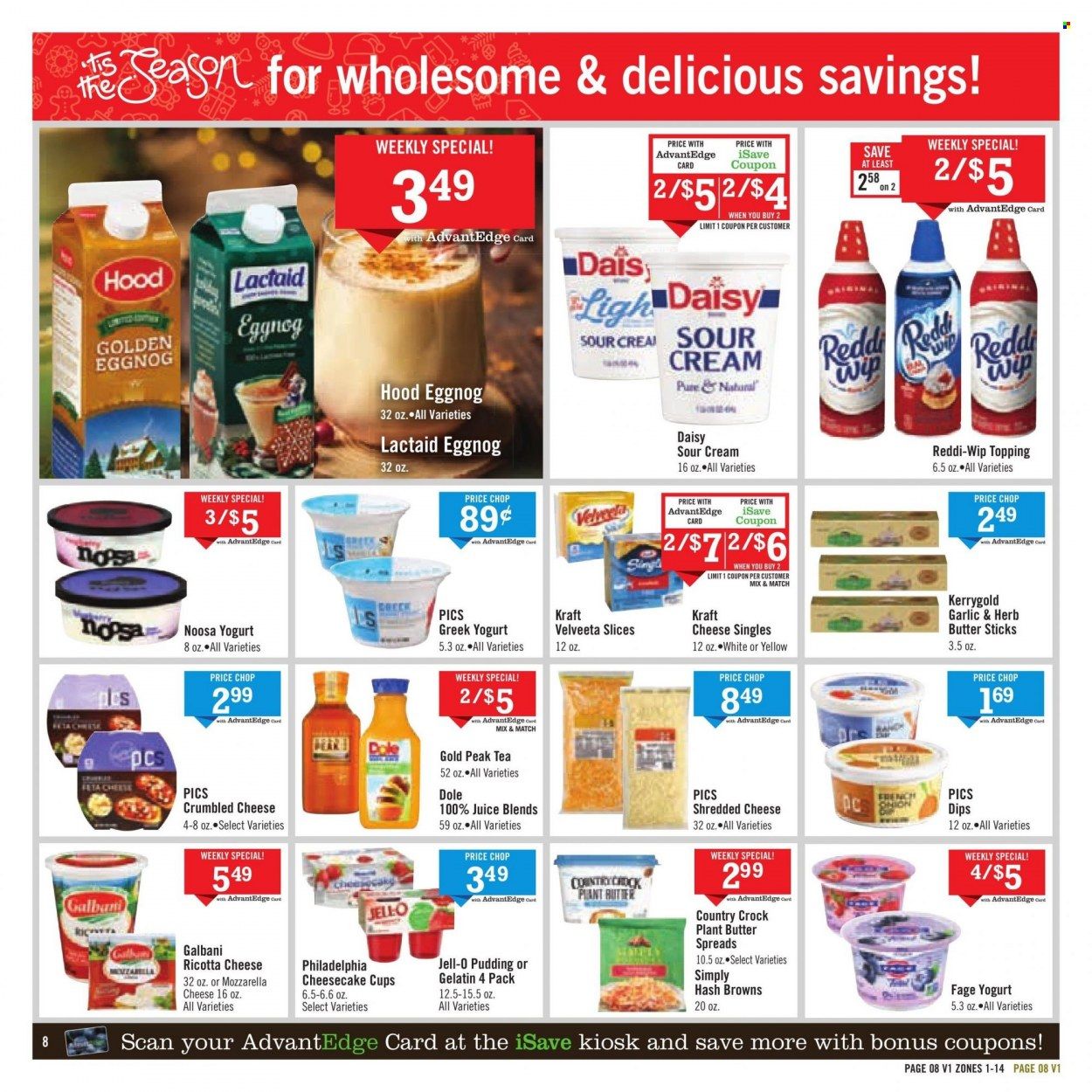 Price Chopper (NY) Weekly Ad Flyer Specials December 18 to December 24, 2022