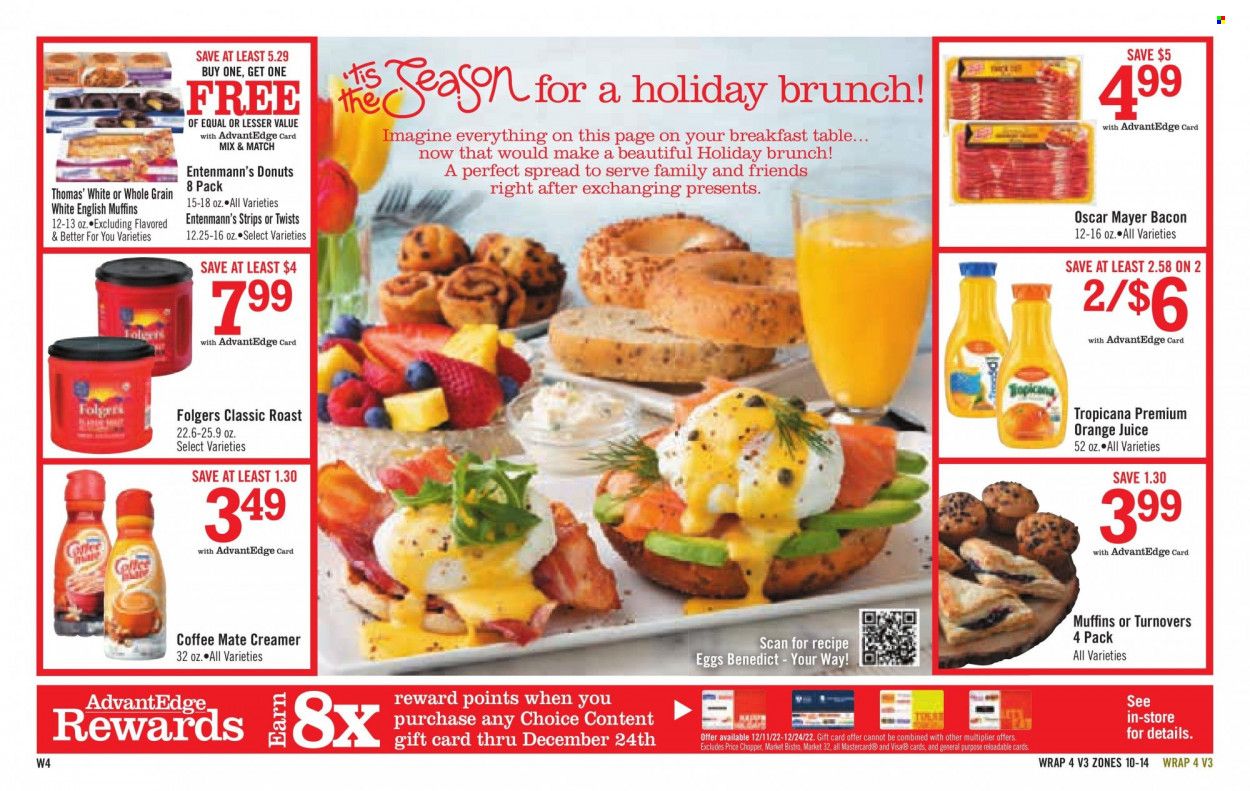 Price Chopper (VT) Weekly Ad Flyer Specials December 18 to December 24, 2022