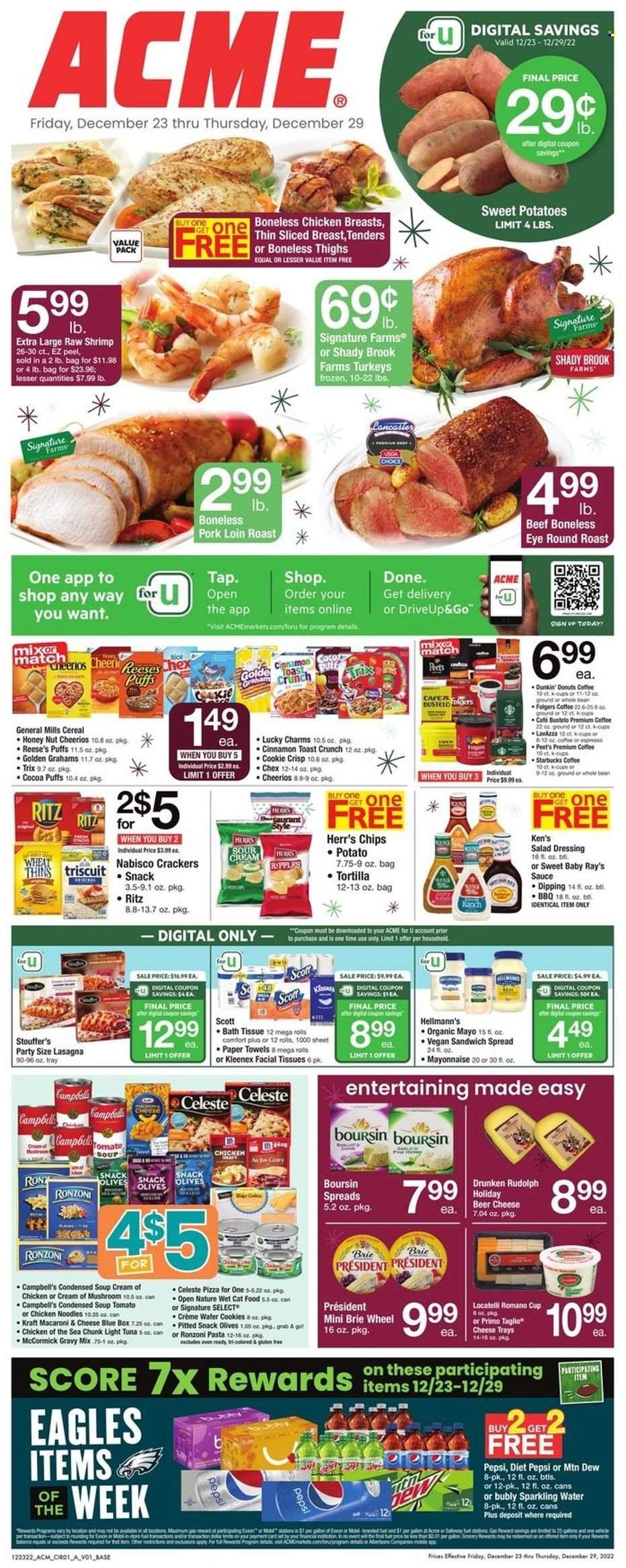 ACME (DE, NJ, NY, PA) Weekly Ad Flyer Specials December 23 to December 29, 2022
