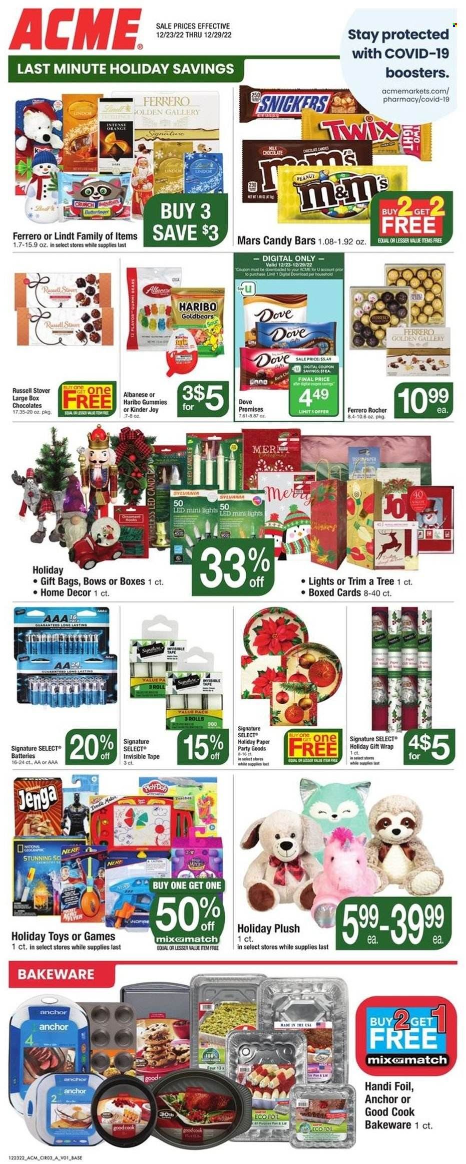 ACME (DE, NJ, NY, PA) Weekly Ad Flyer Specials December 23 to December 29, 2022