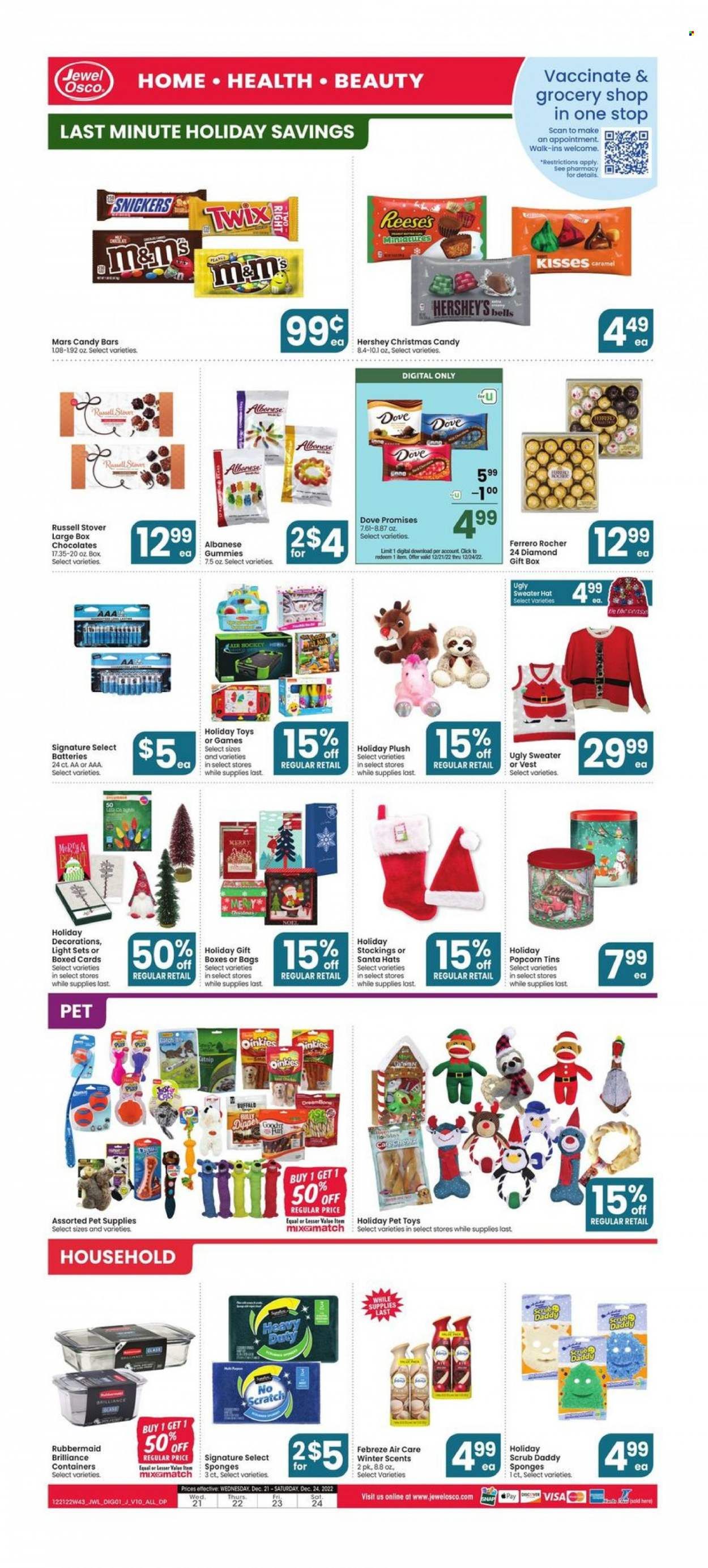 Jewel Osco (IL, IN) Weekly Ad Flyer Specials December 21 to December 24, 2022