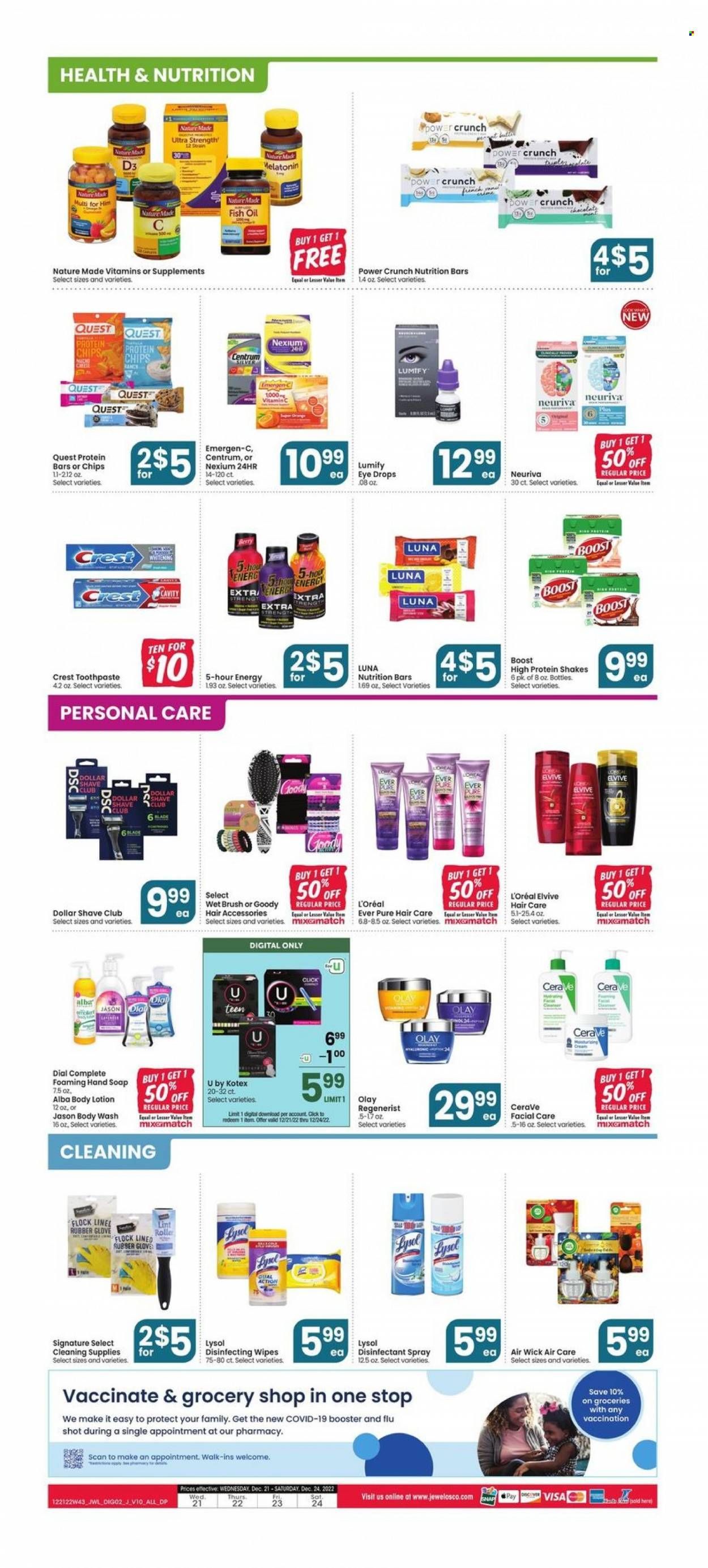 Jewel Osco (IL, IN) Weekly Ad Flyer Specials December 21 to December 24, 2022