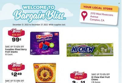 Grocery Outlet (CA, ID, OR, PA, WA) Weekly Ad Flyer Specials December 21 to December 27, 2022
