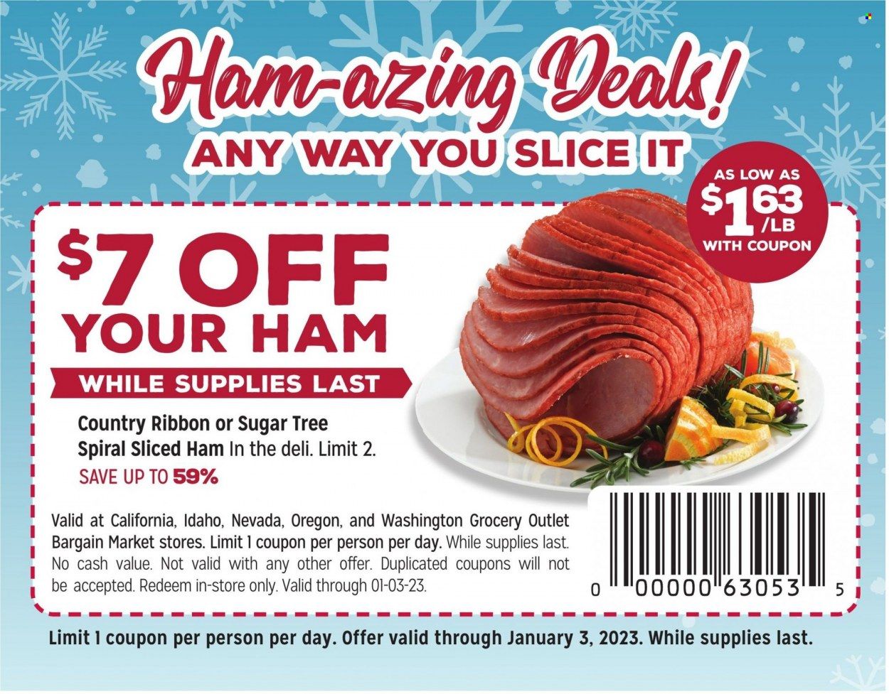 Grocery Outlet (CA, ID, OR, PA, WA) Weekly Ad Flyer Specials December 21 to December 27, 2022