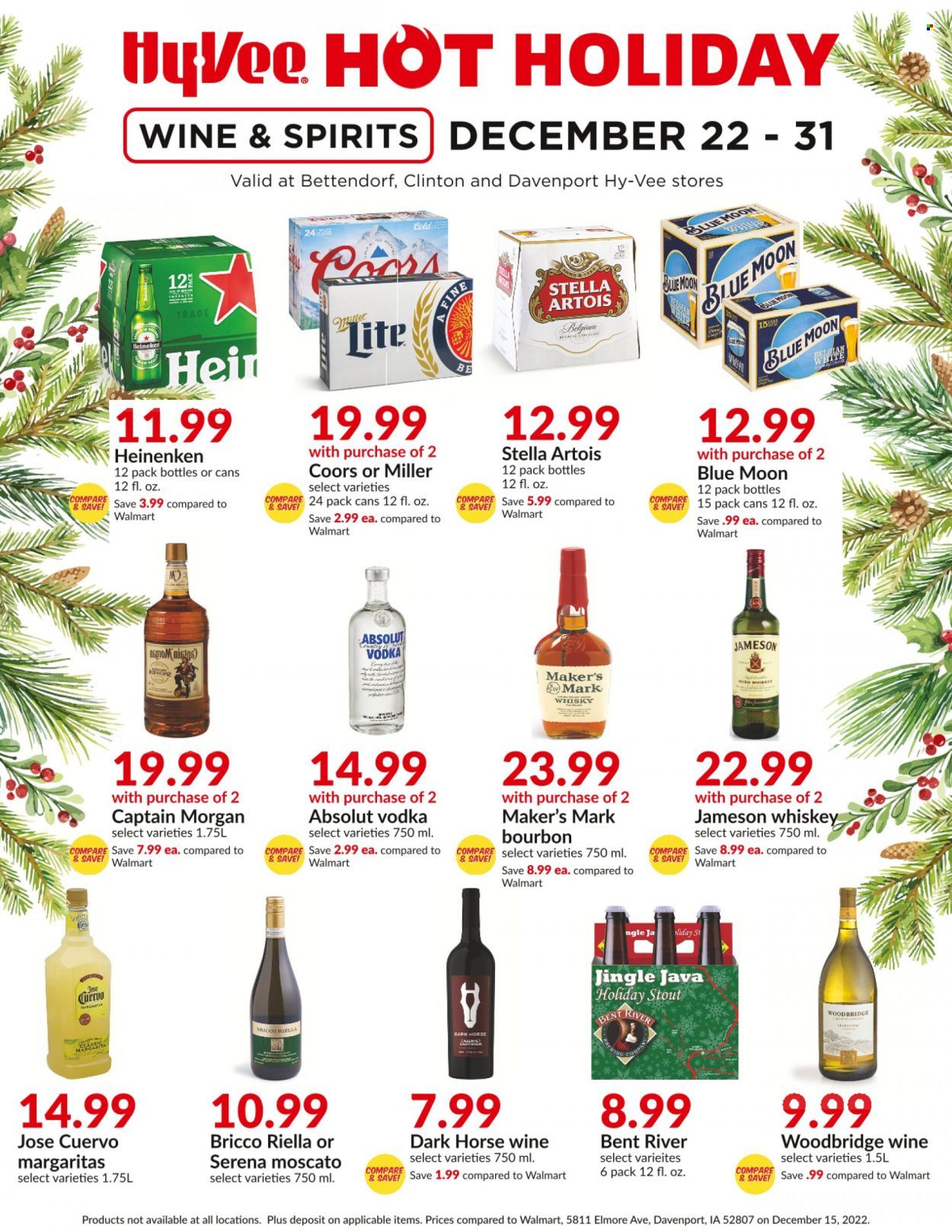 Hy-Vee (IA, IL, MN, MO, SD) Weekly Ad Flyer Specials December 22 to December 31, 2022