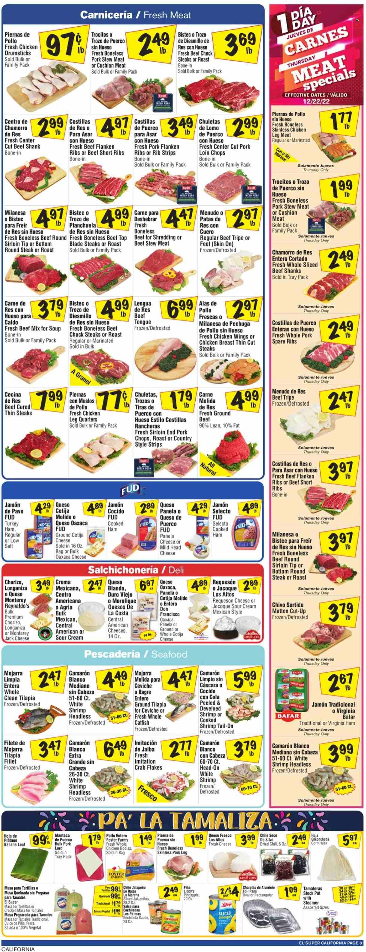 El Super (CA, NM, NV, TX) Weekly Ad Flyer Specials December 21 to December 27, 2022