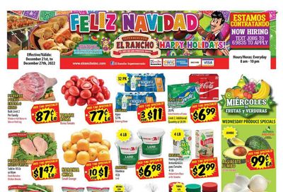 El Rancho (TX) Weekly Ad Flyer Specials December 21 to December 27, 2022
