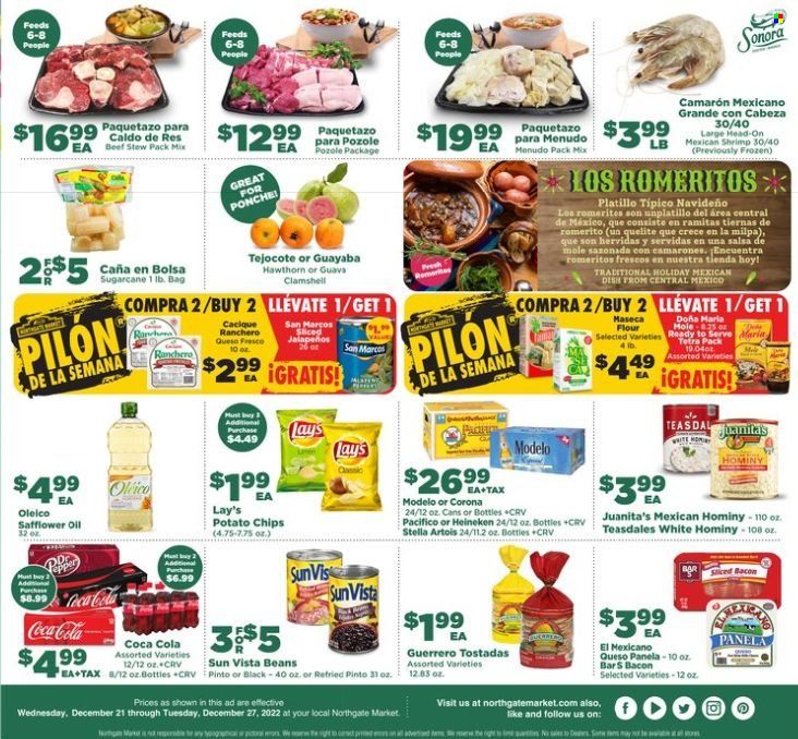Northgate Market (CA) Weekly Ad Flyer Specials December 21 to December 27, 2022