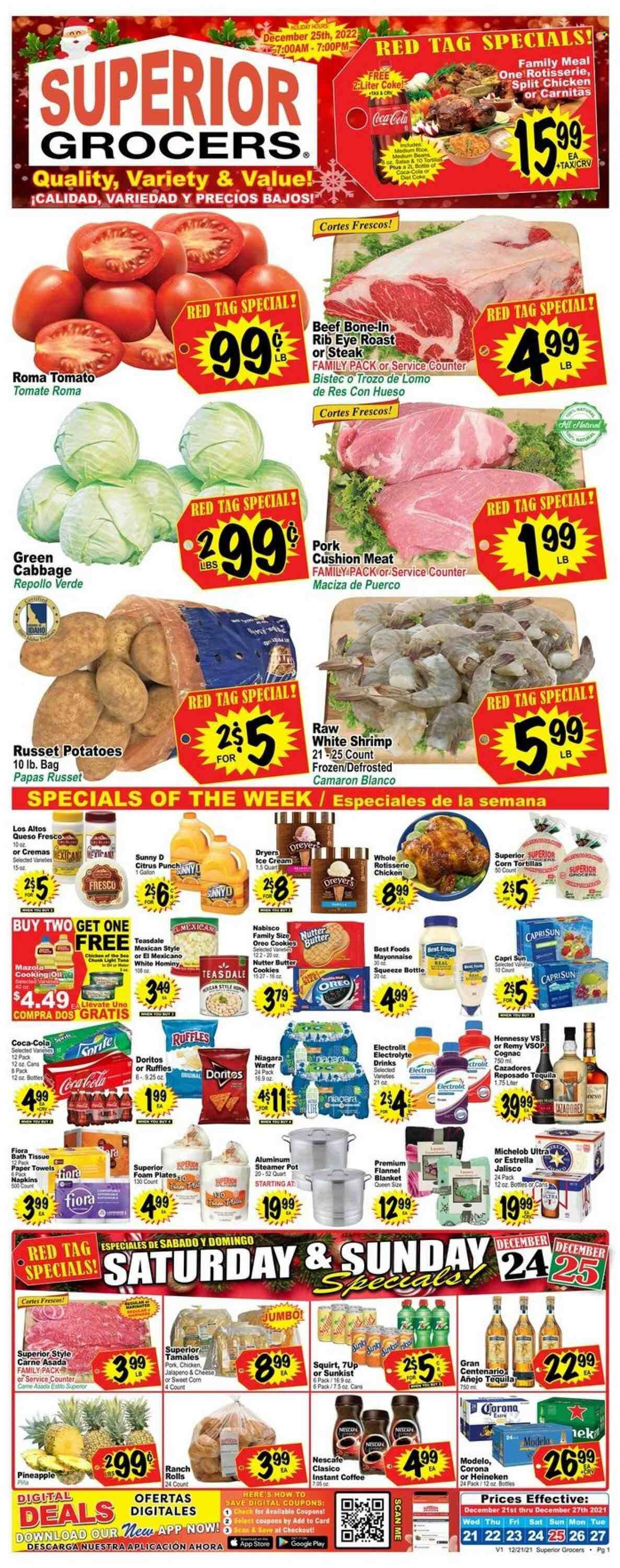 Superior Grocers (CA) Weekly Ad Flyer Specials December 21 to December 27, 2022