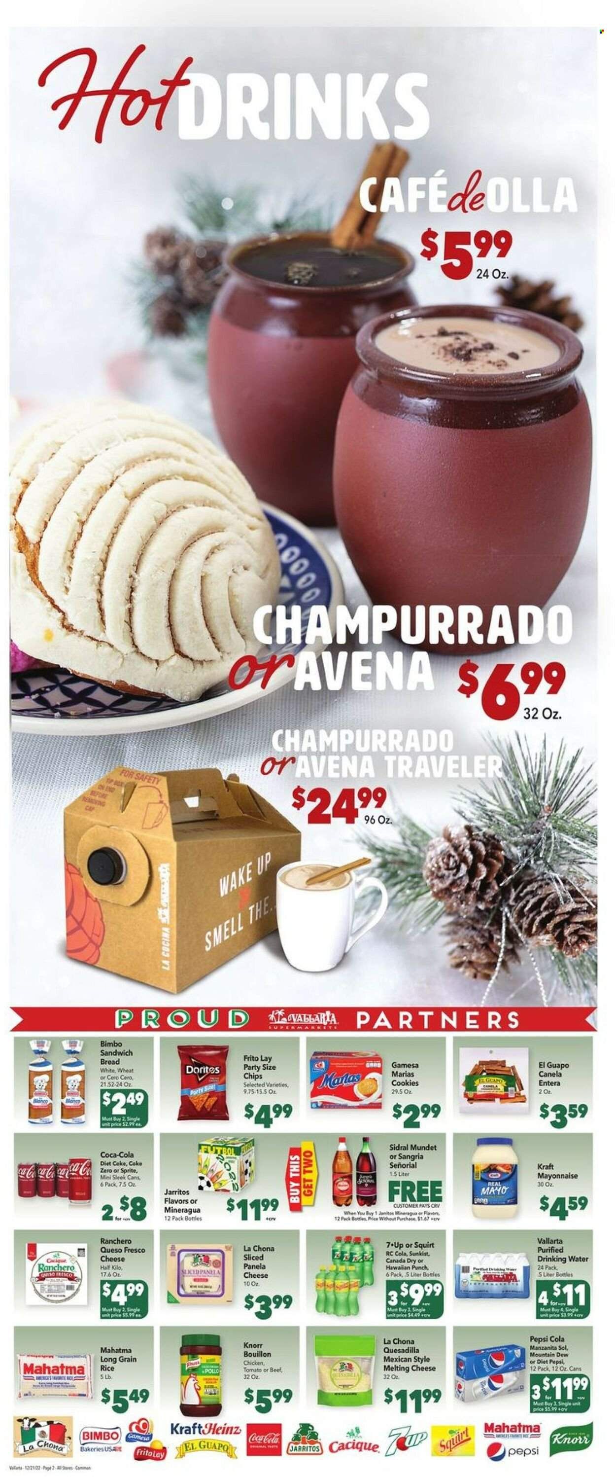 Vallarta (CA) Weekly Ad Flyer Specials December 21 to December 27, 2022