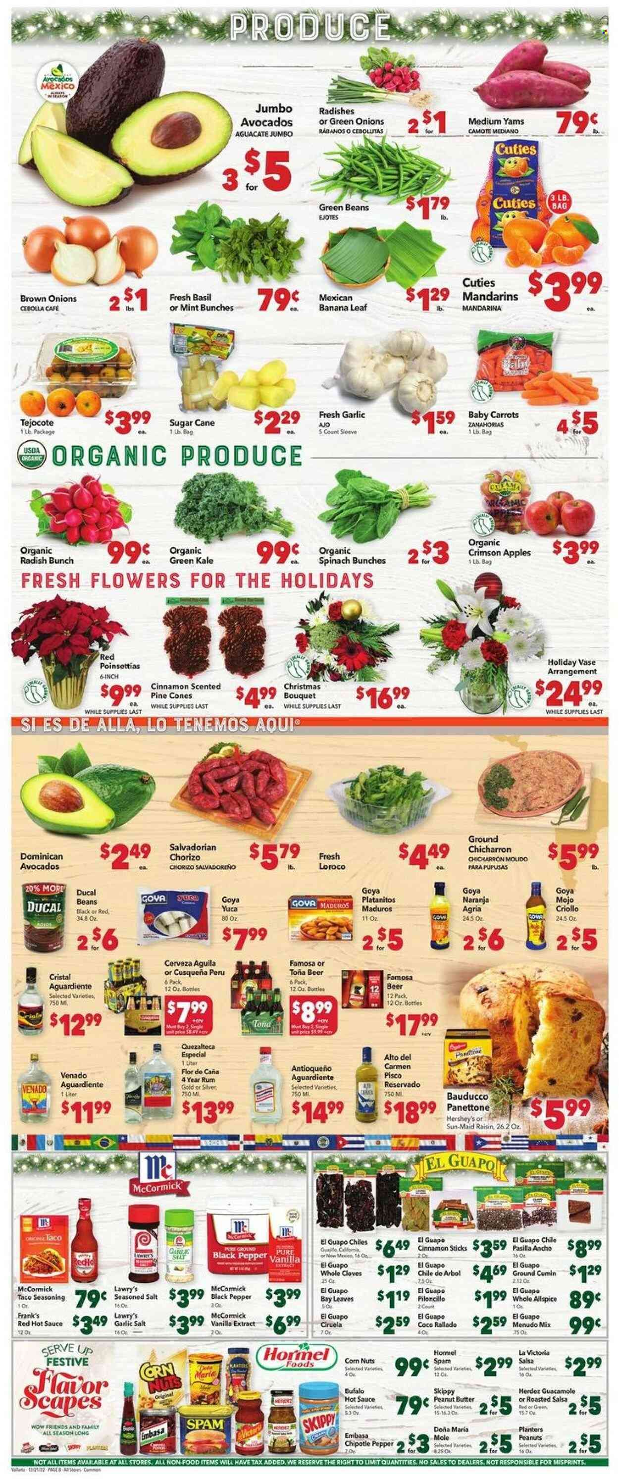 Vallarta (CA) Weekly Ad Flyer Specials December 21 to December 27, 2022