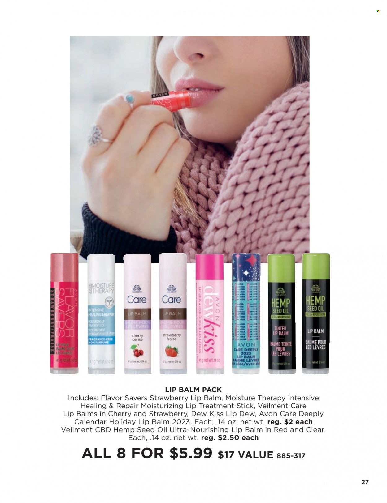 Avon Weekly Ad Flyer Specials December 21 to January 3, 2023