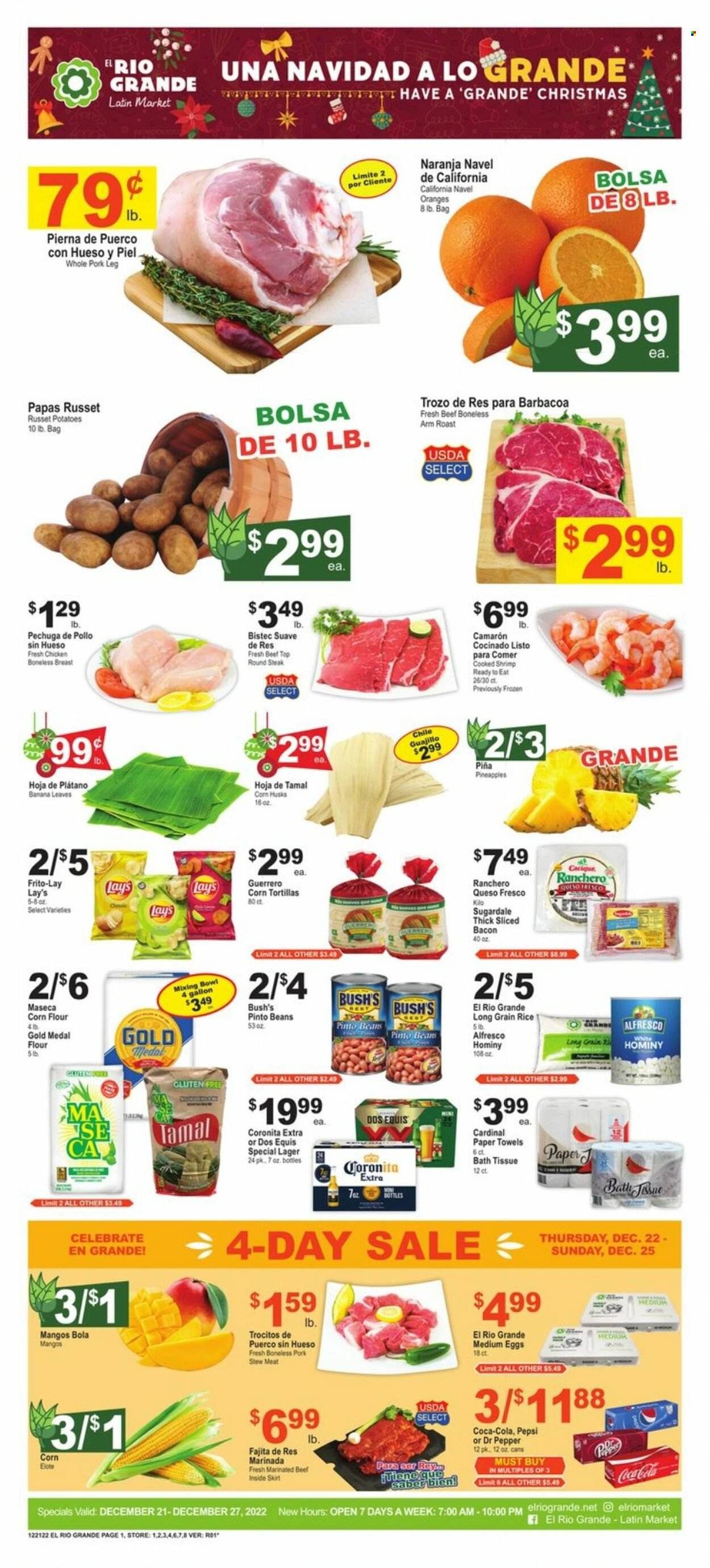 El Rio Grande (TX) Weekly Ad Flyer Specials December 21 to December 27, 2022