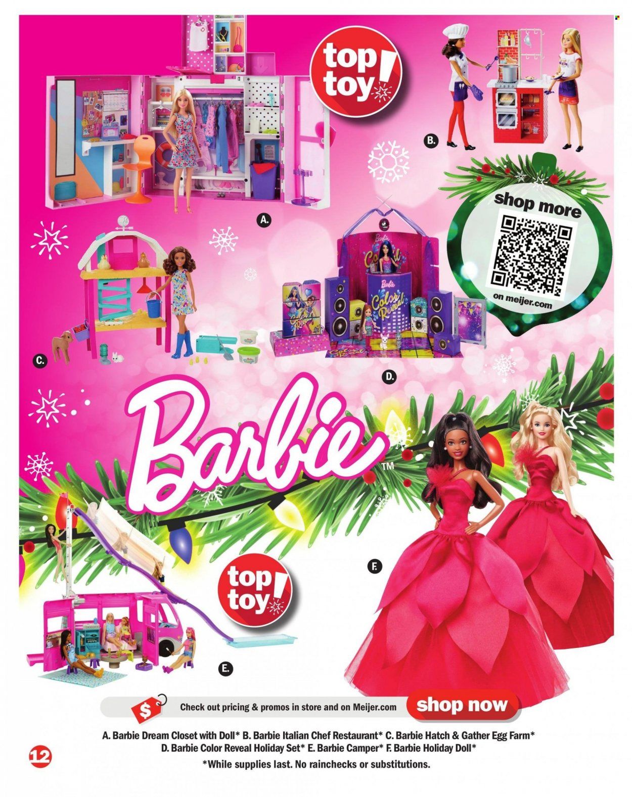 Meijer (IL, IN, MI, OH, WI) Weekly Ad Flyer Specials October 30 to December 24, 2022