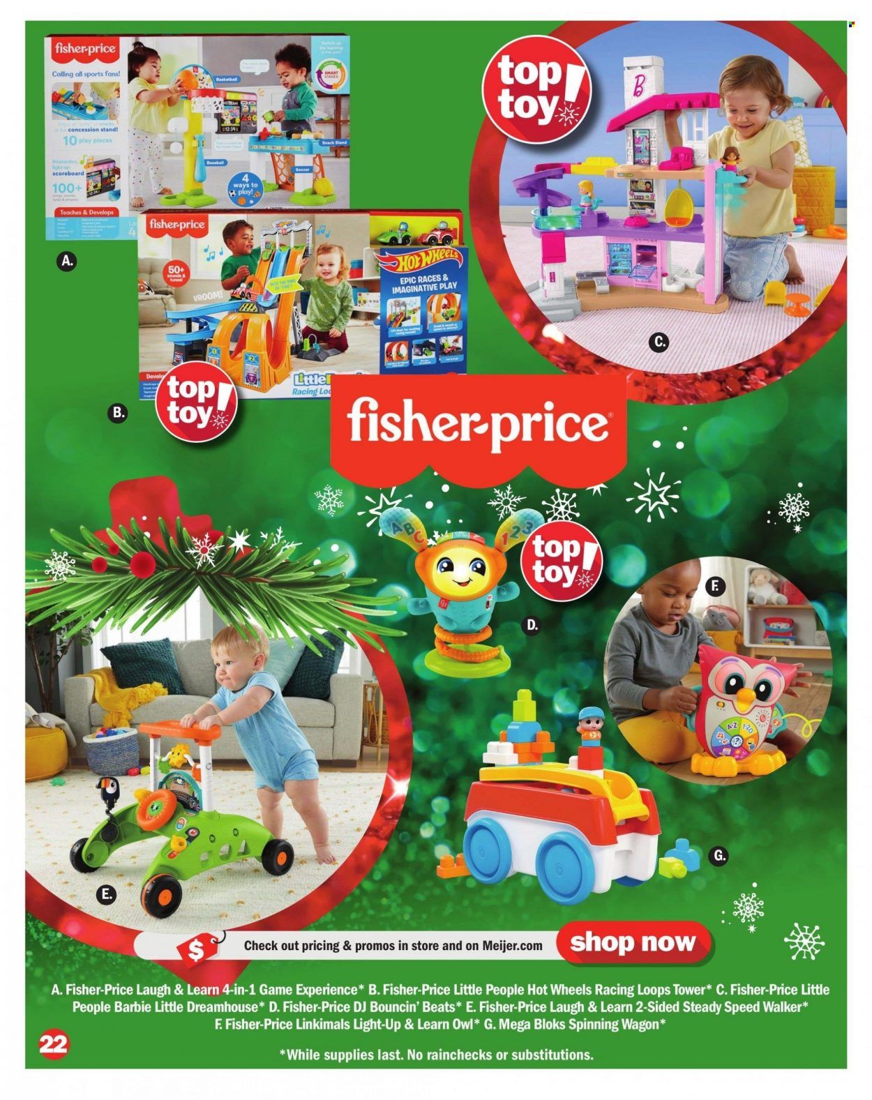 Meijer (IL, IN, MI, OH, WI) Weekly Ad Flyer Specials October 30 to December 24, 2022