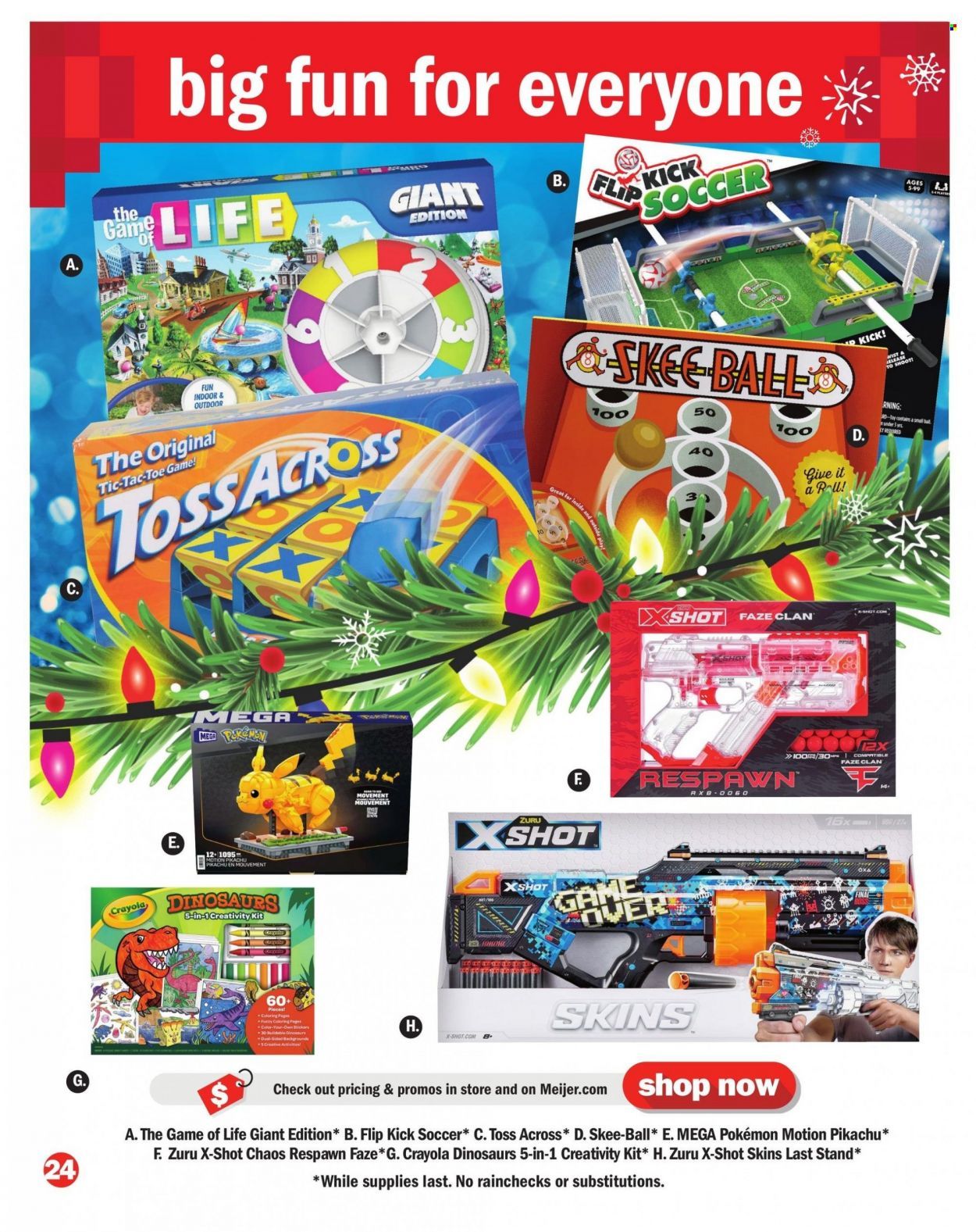 Meijer (IL, IN, MI, OH, WI) Weekly Ad Flyer Specials October 30 to December 24, 2022