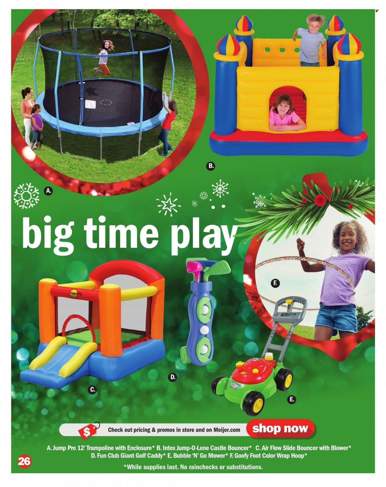 Meijer (IL, IN, MI, OH, WI) Weekly Ad Flyer Specials October 30 to December 24, 2022