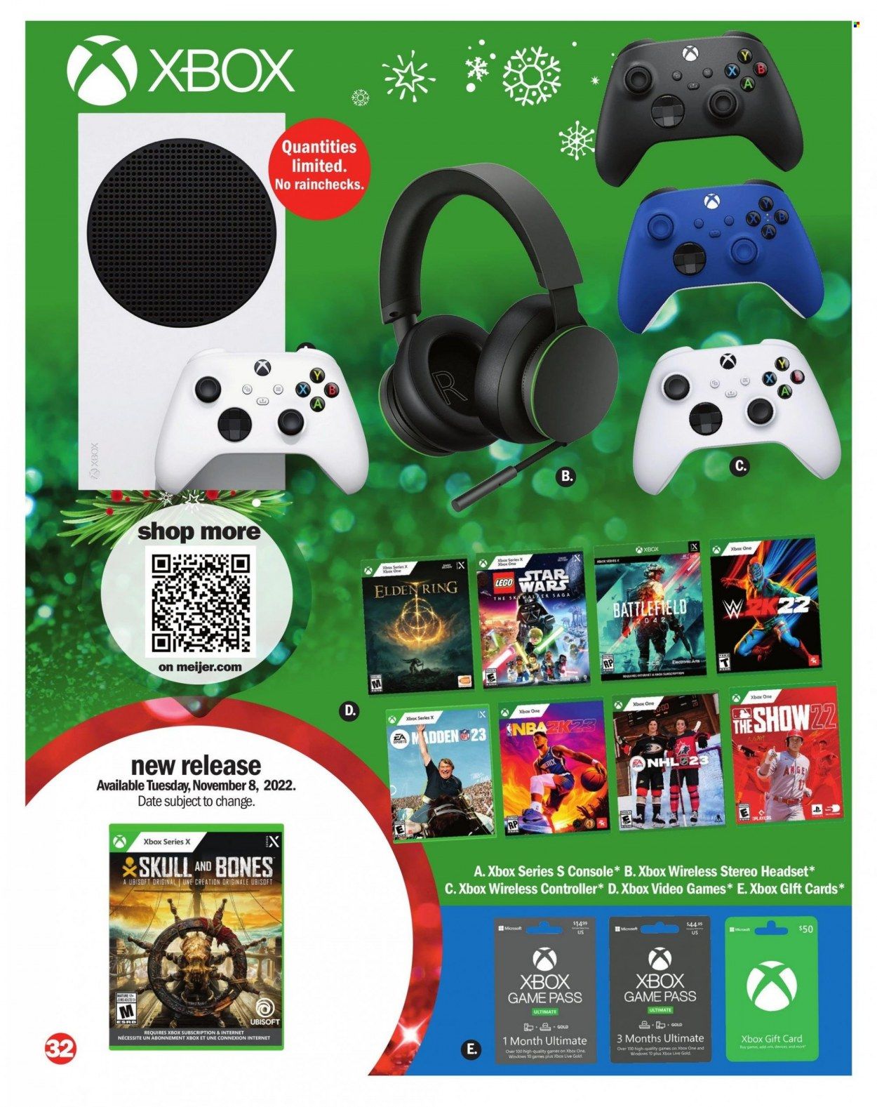 Meijer (IL, IN, MI, OH, WI) Weekly Ad Flyer Specials October 30 to December 24, 2022