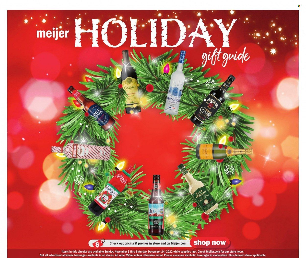 Meijer (IL, IN, MI, WI) Weekly Ad Flyer Specials November 6 to December 24, 2022