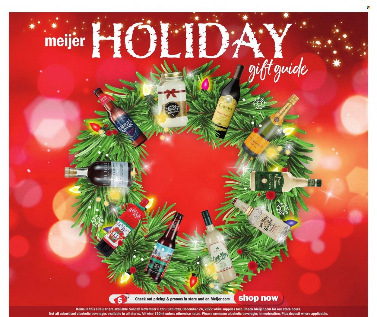 Meijer (OH) Weekly Ad Flyer Specials November 6 to December 24, 2022