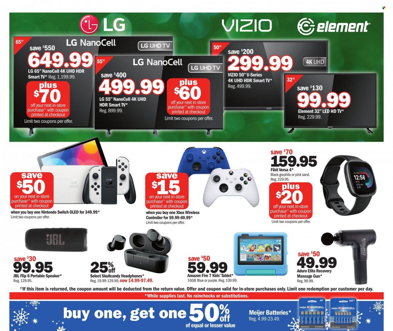 Meijer (IL, IN, MI, OH, WI) Weekly Ad Flyer Specials December 18 to December 24, 2022
