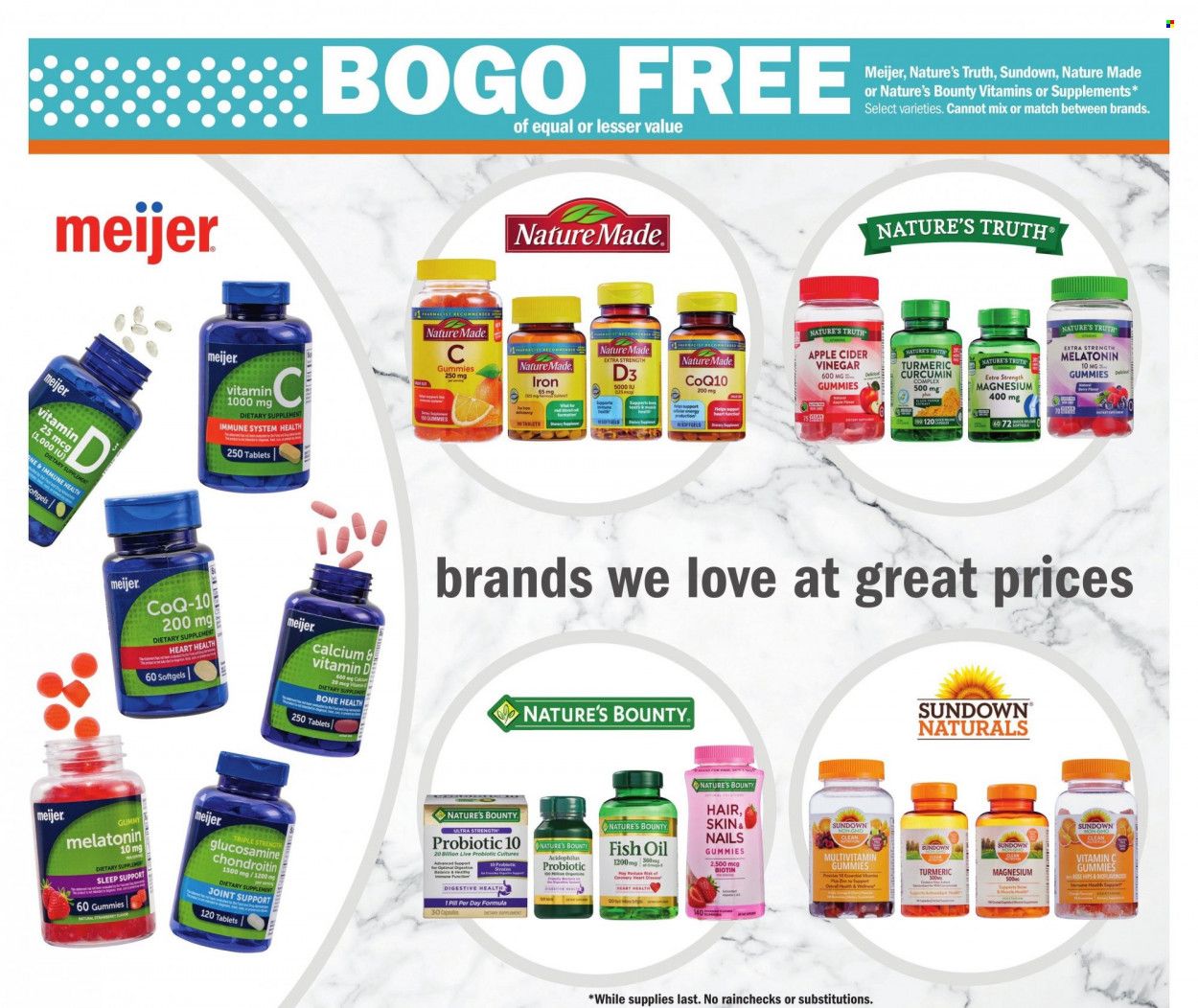 Meijer (MI, OH) Weekly Ad Flyer Specials December 26 to January 7, 2023
