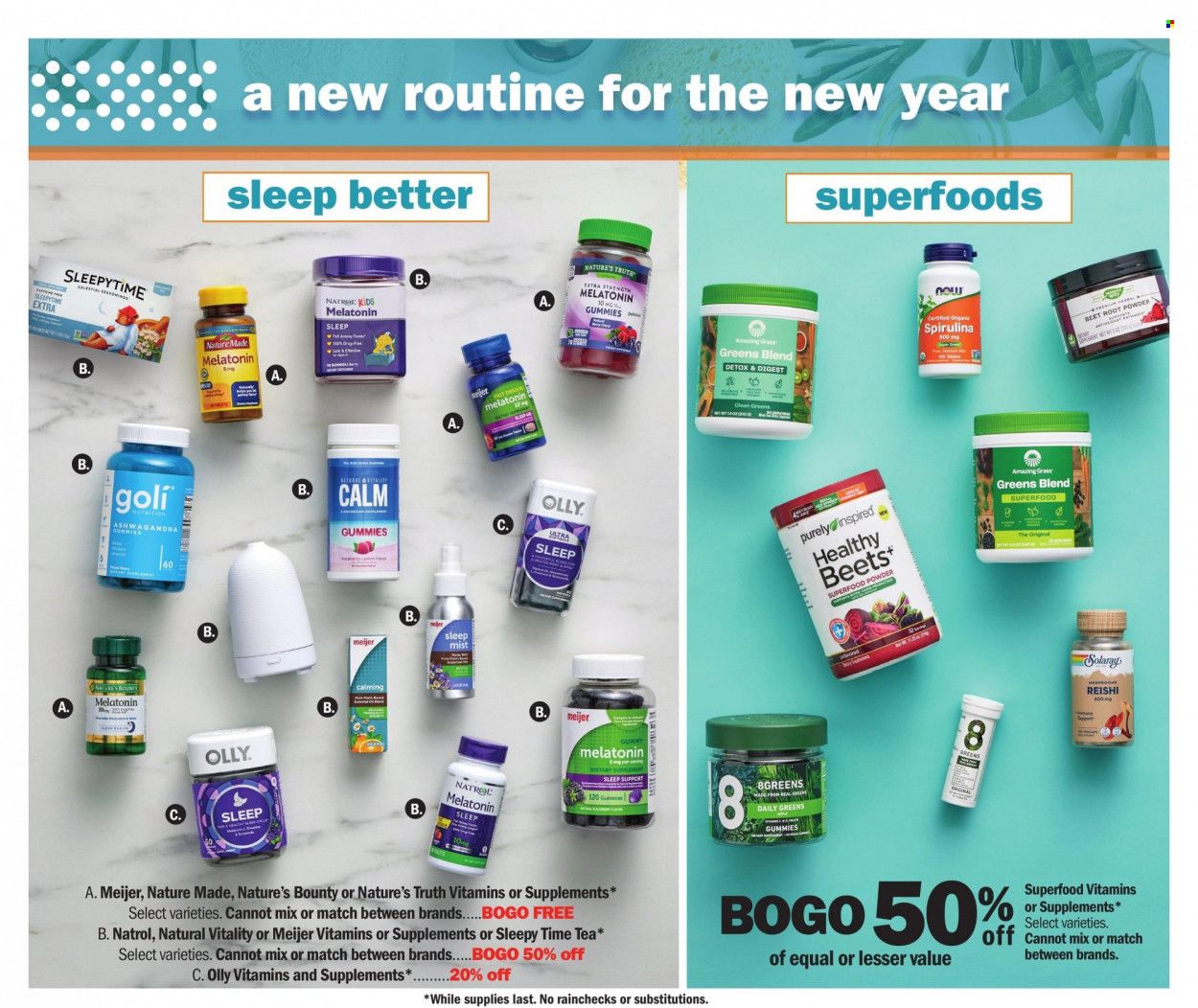 Meijer (IL, IN) Weekly Ad Flyer Specials December 26 to January 7, 2023