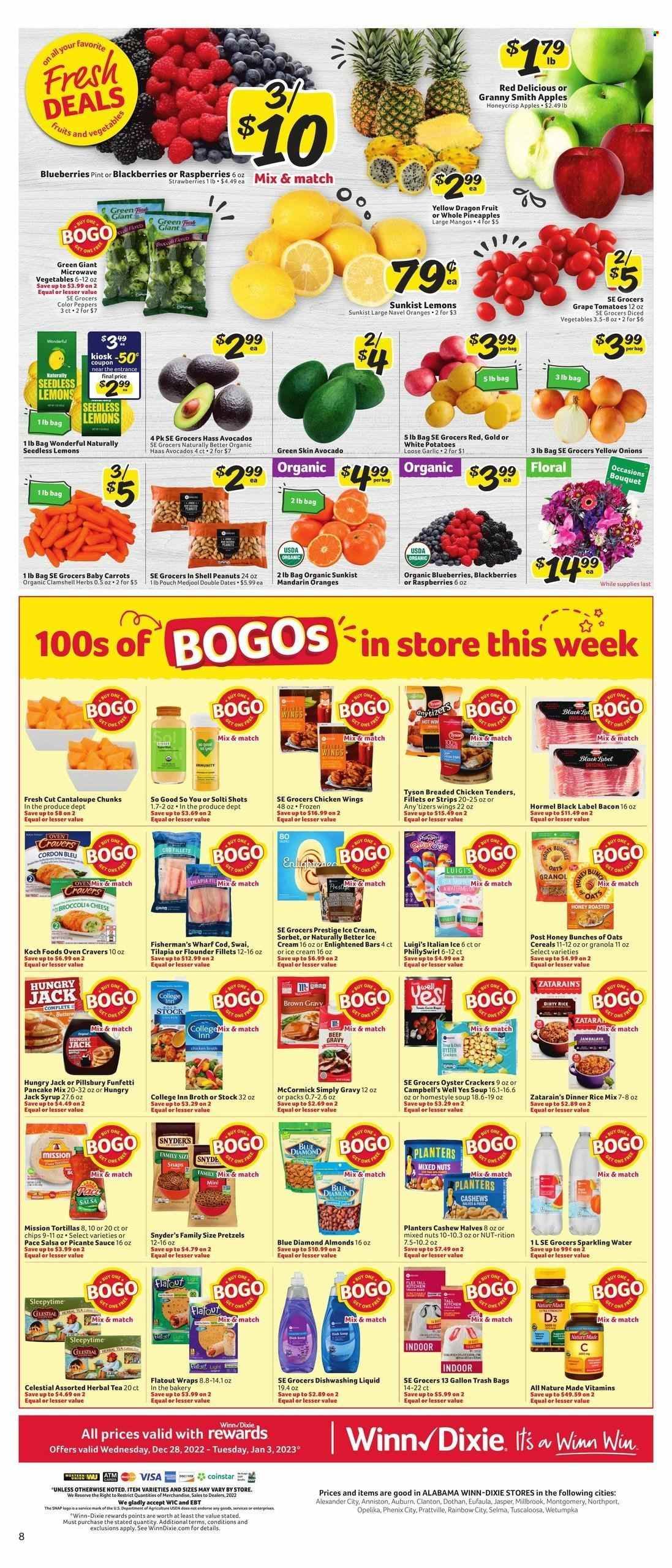 Winn Dixie (AL) Weekly Ad Flyer Specials December 28 to January 3, 2023