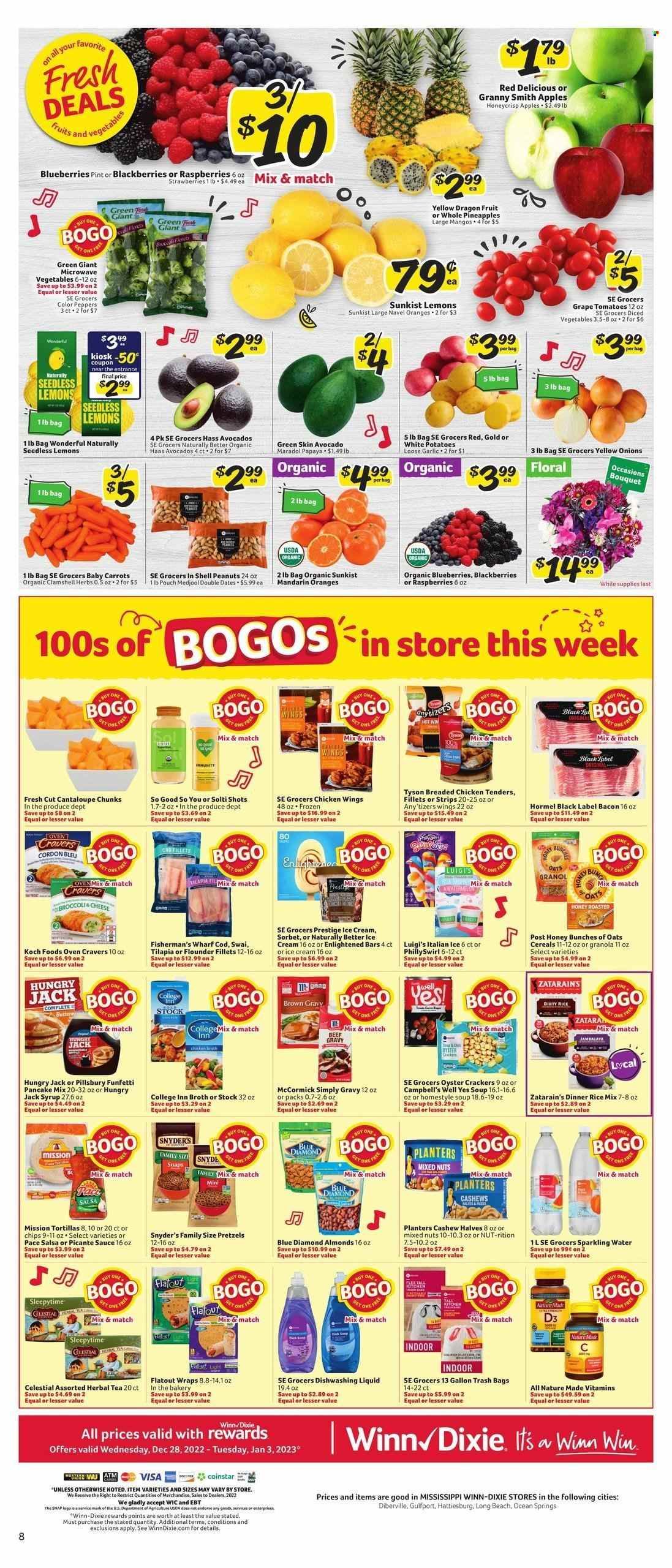 Winn Dixie (MS) Weekly Ad Flyer Specials December 28 to January 3, 2023