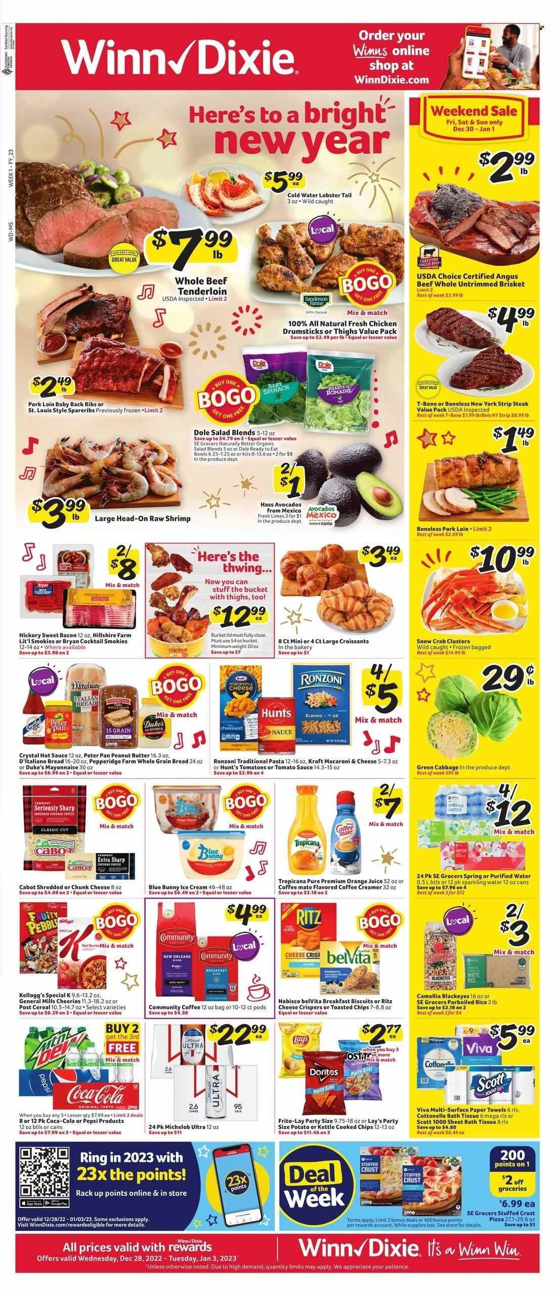 Winn Dixie (MS) Weekly Ad Flyer Specials December 28 to January 3, 2023