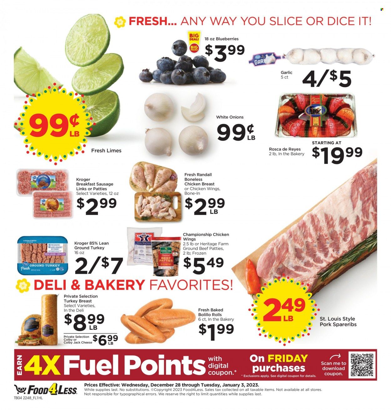 Food 4 Less (CA) Weekly Ad Flyer Specials December 28 to January 3, 2023